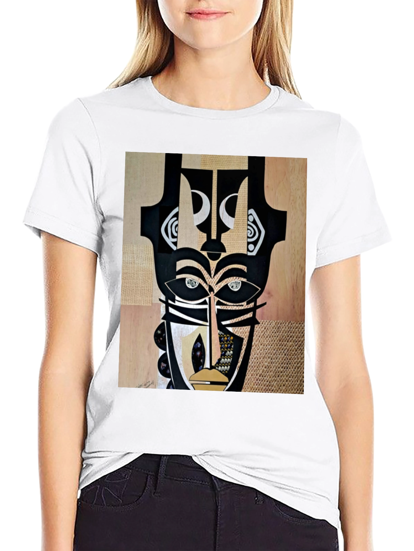 Abstract Art Graphic T-Shirt - Unique Design
