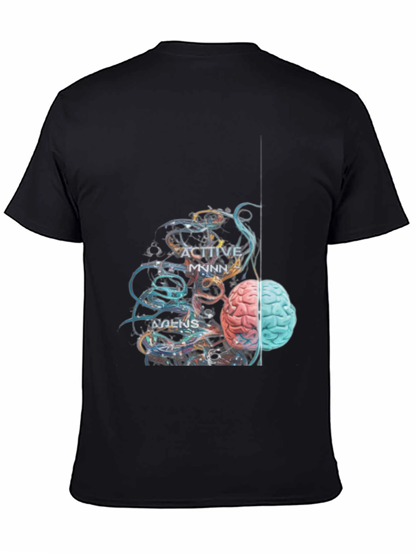 Active Minds Brain Graphic T-Shirt