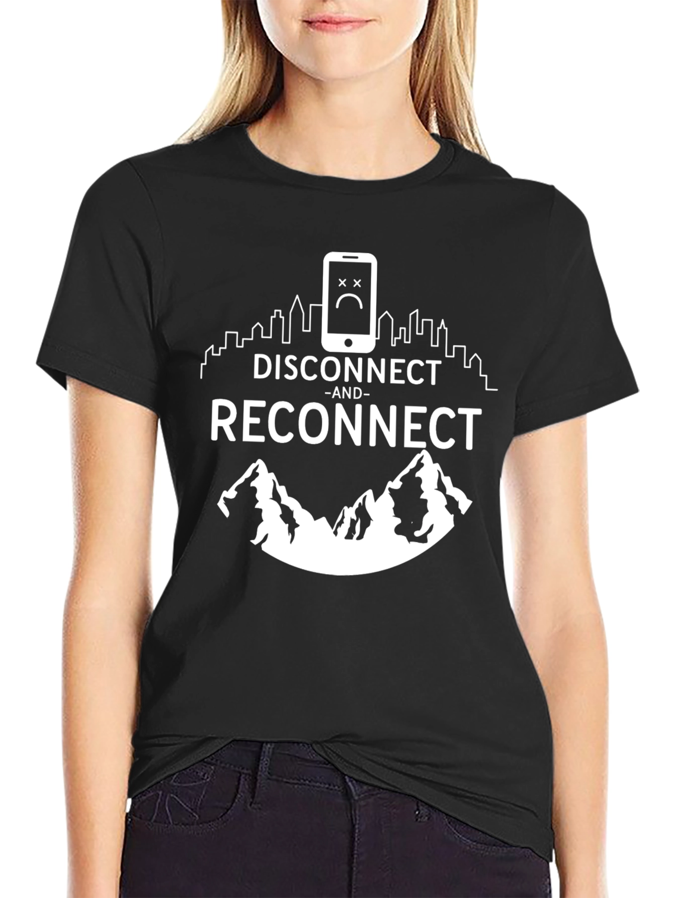 Disconnect Reconnect Graphic Tee