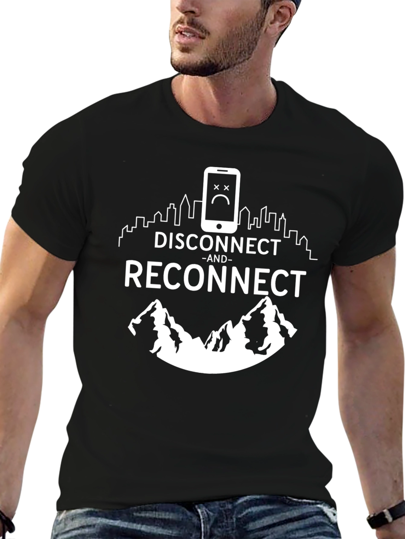 Disconnect Reconnect Graphic Tee