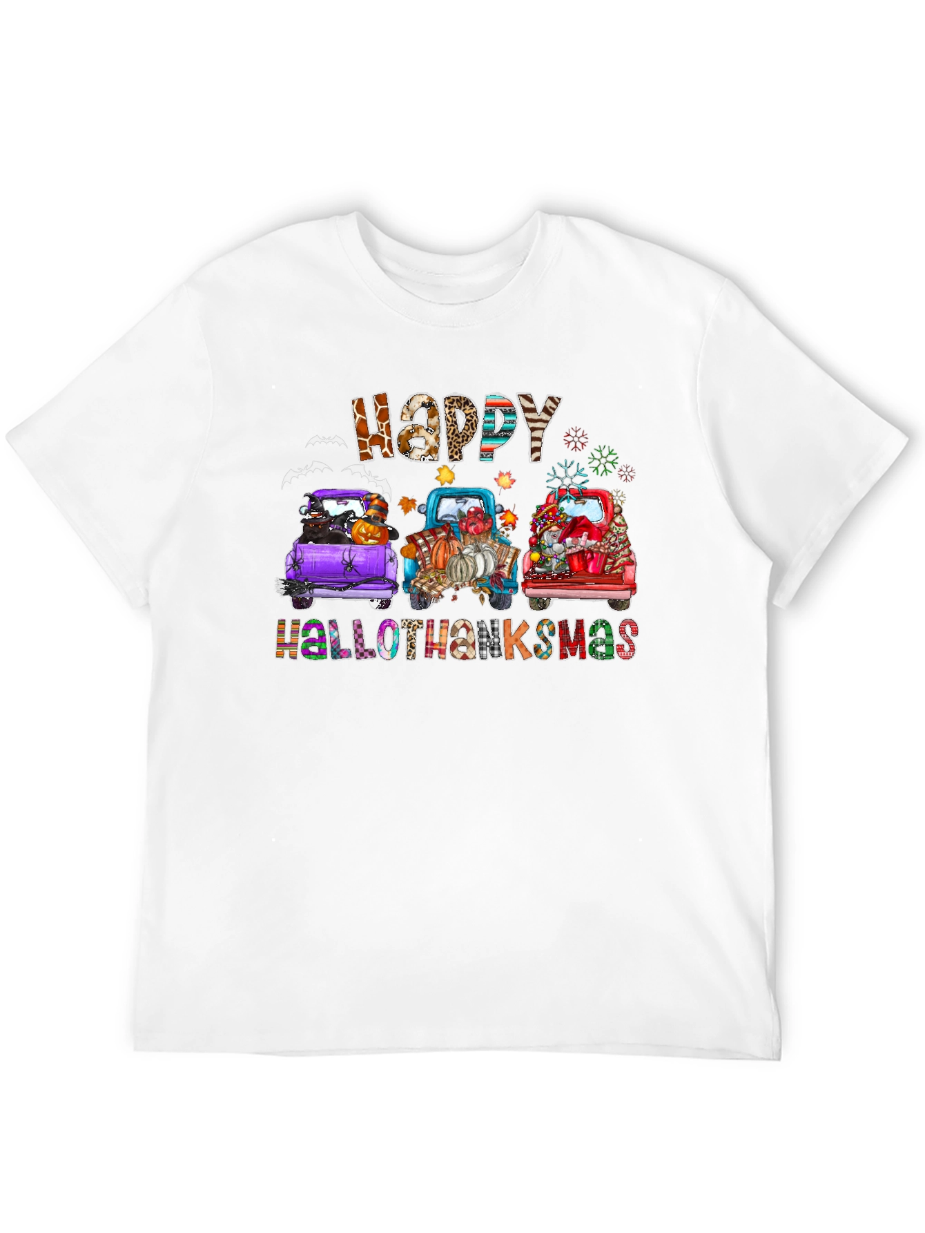 Hollothanksmas Truck T-Shirt