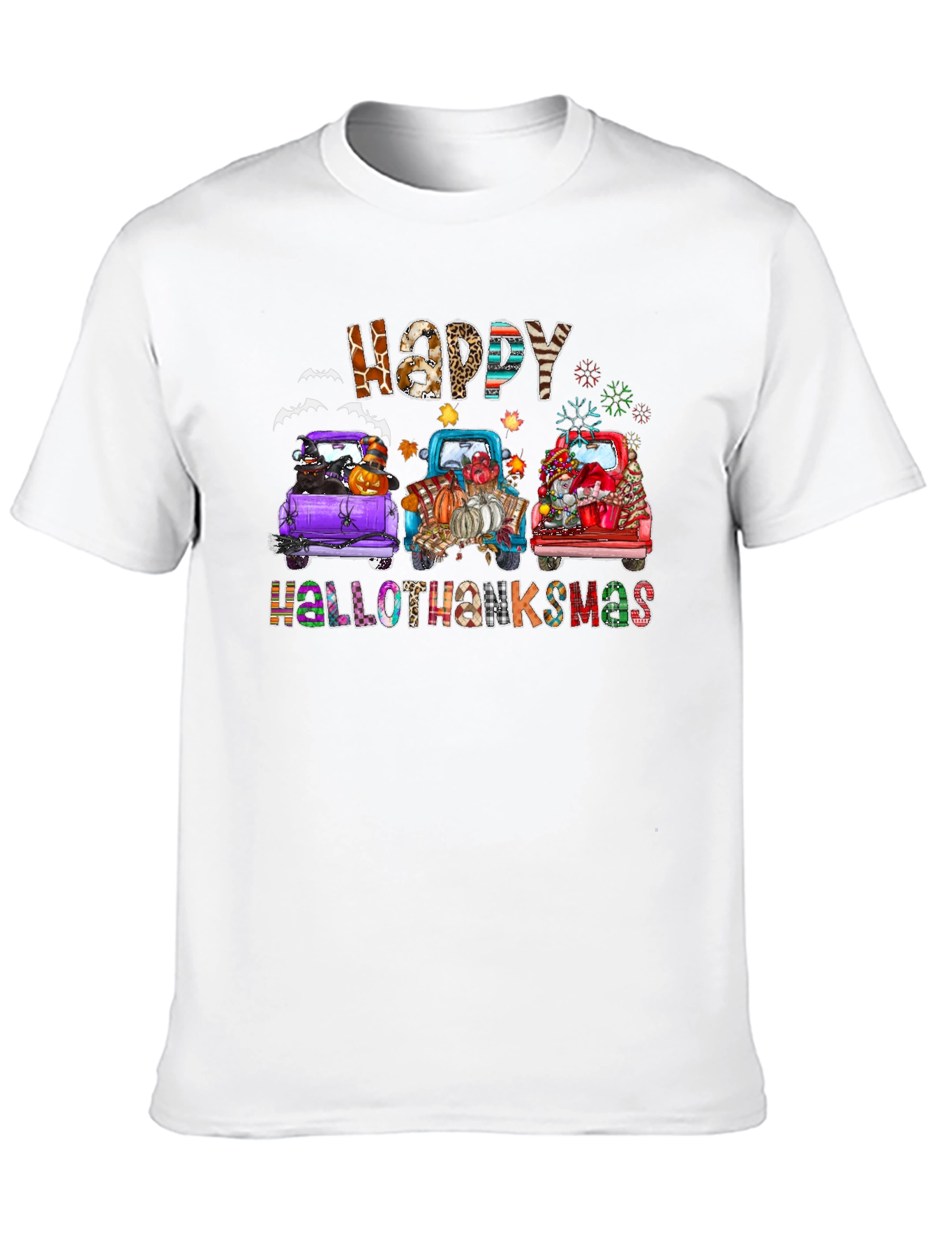 Hollothanksmas Truck T-Shirt