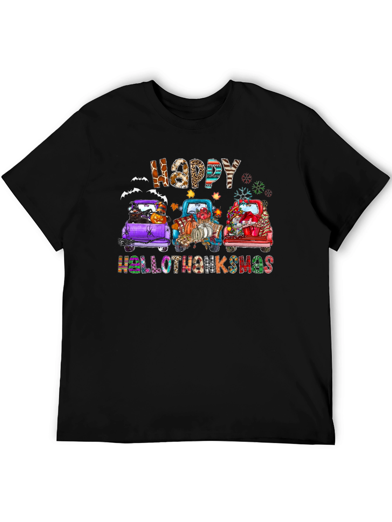 Hollothanksmas Truck T-Shirt