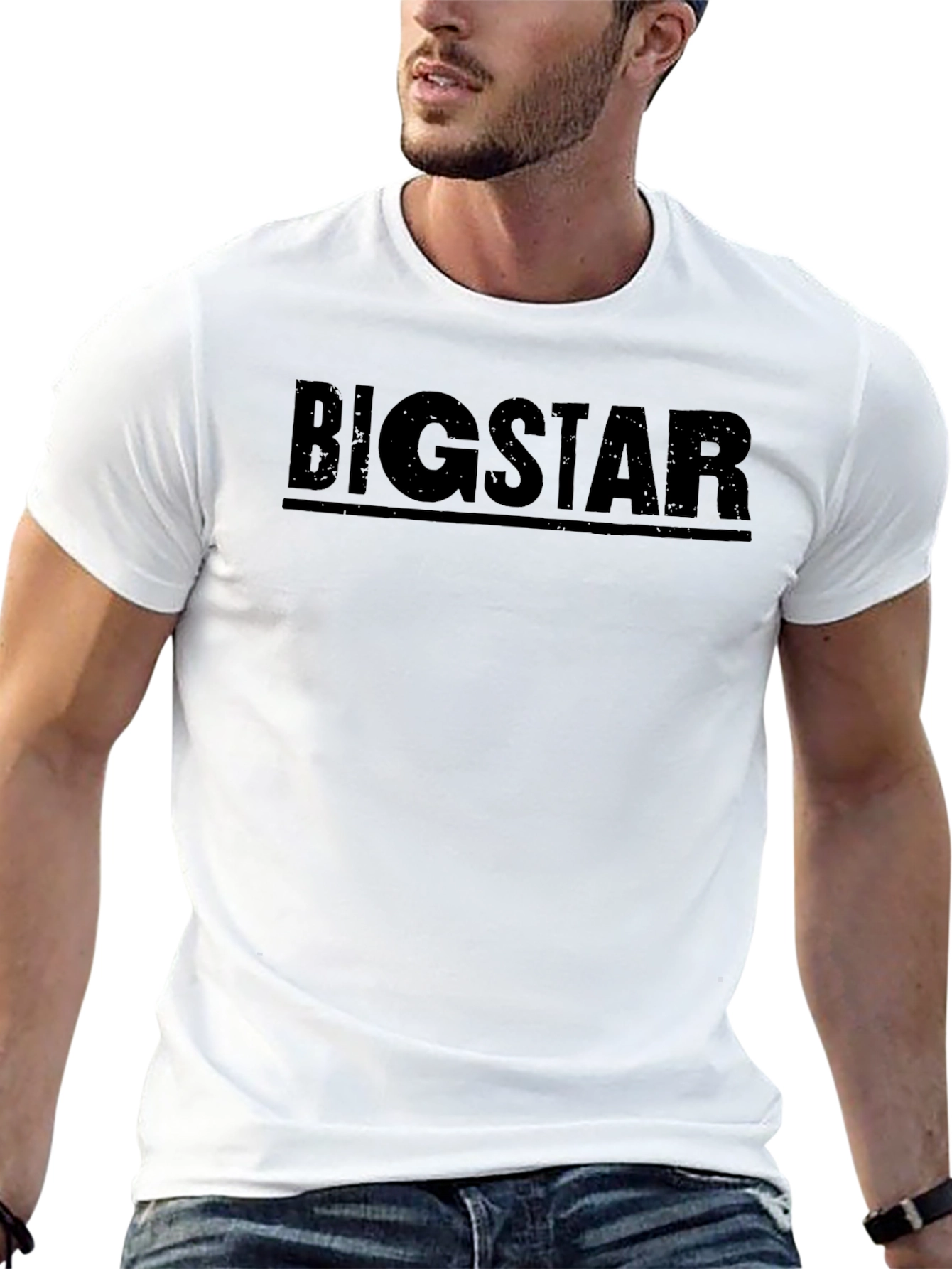 Bigstar Graphic Print Crew Neck T-Shirt