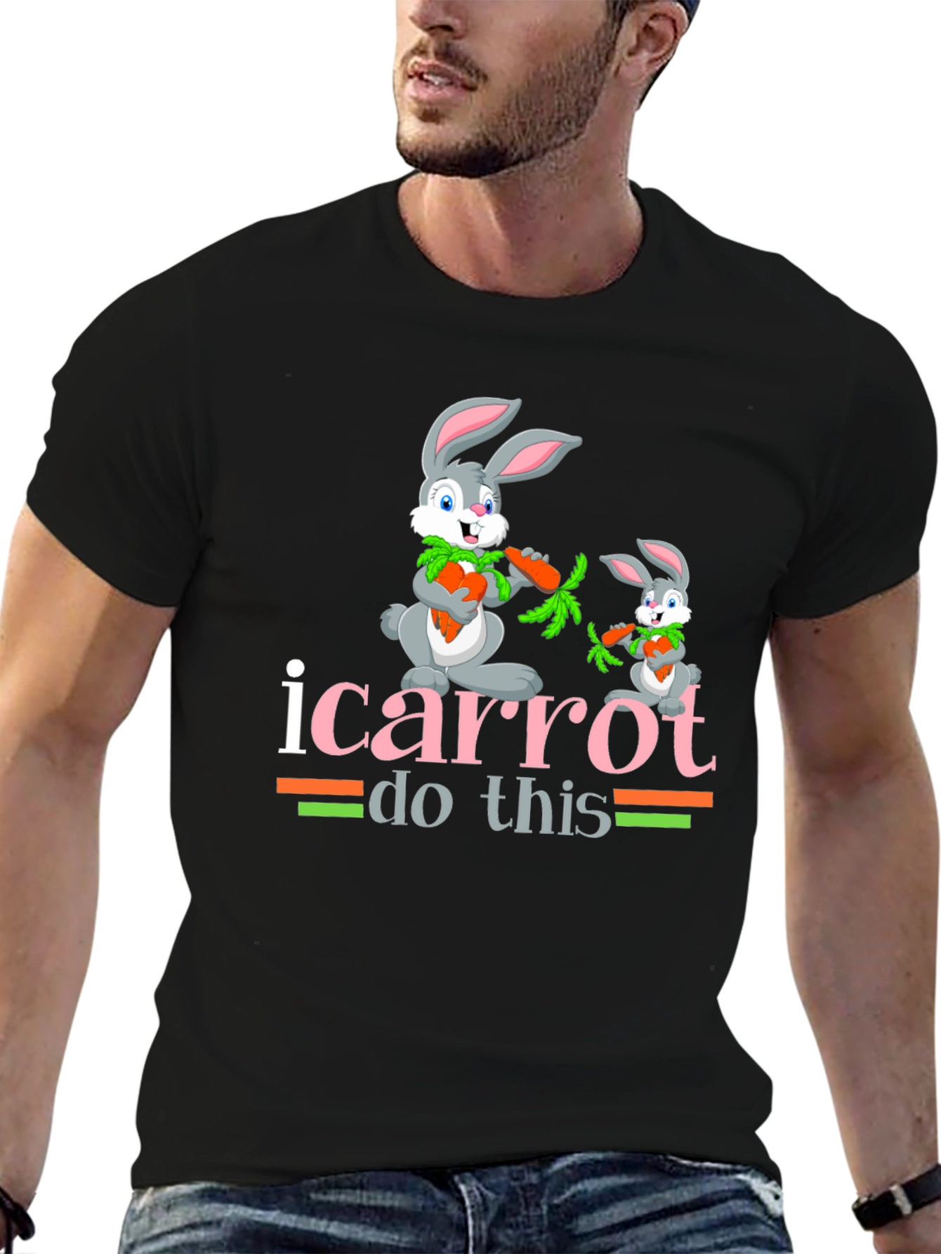 I Carrot Do This T-Shirt Bunny Tee