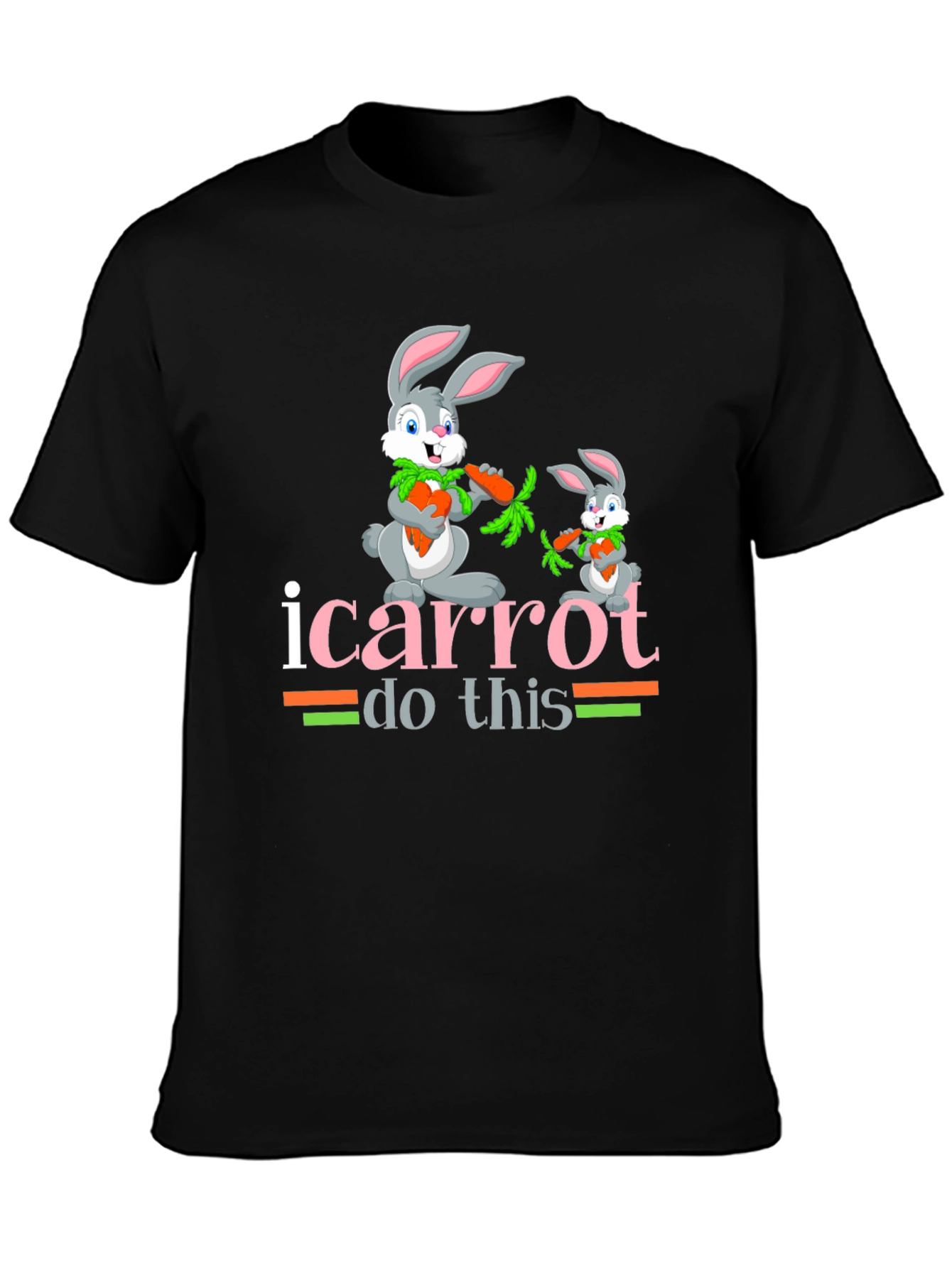 I Carrot Do This T-Shirt Bunny Tee