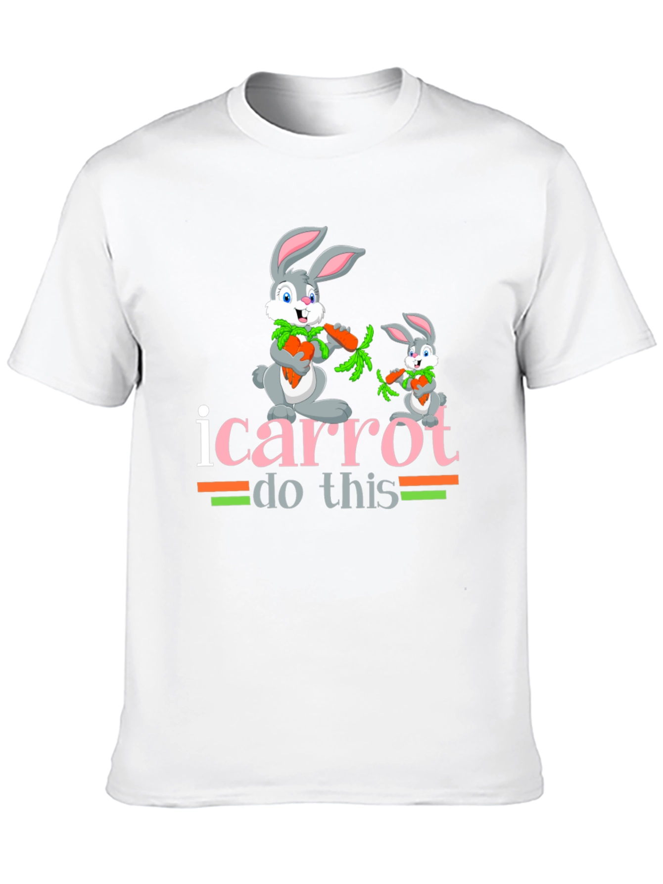 I Carrot Do This T-Shirt Bunny Tee