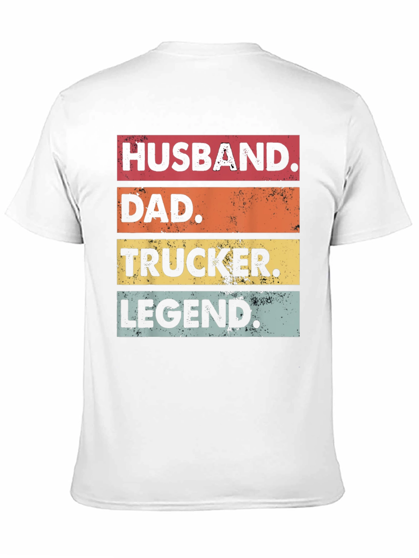 Husband Dad Trucker Legend Graphic Tee