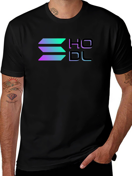 HODL Crypto Black T-Shirt