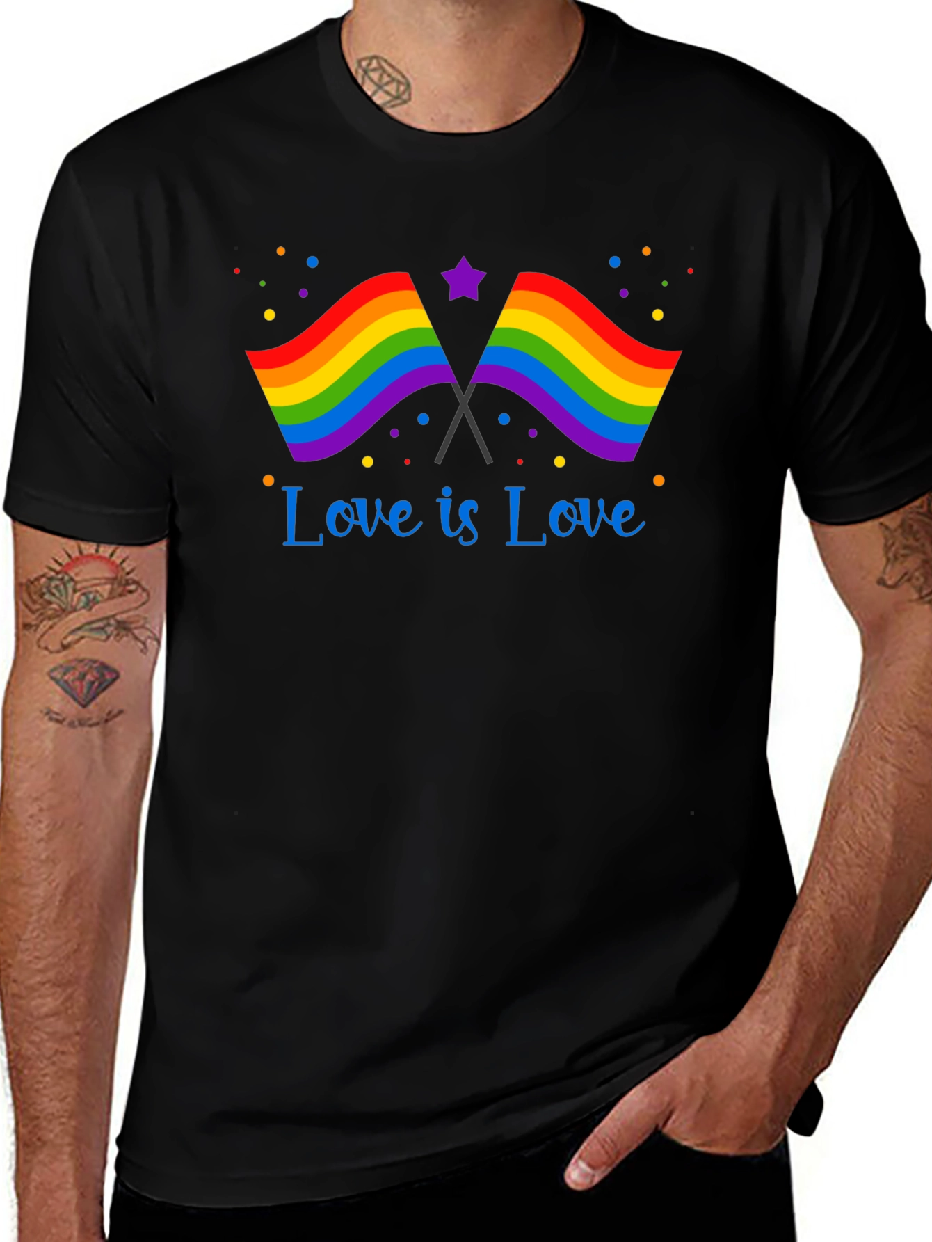 Love is Love Rainbow Pride T-Shirt