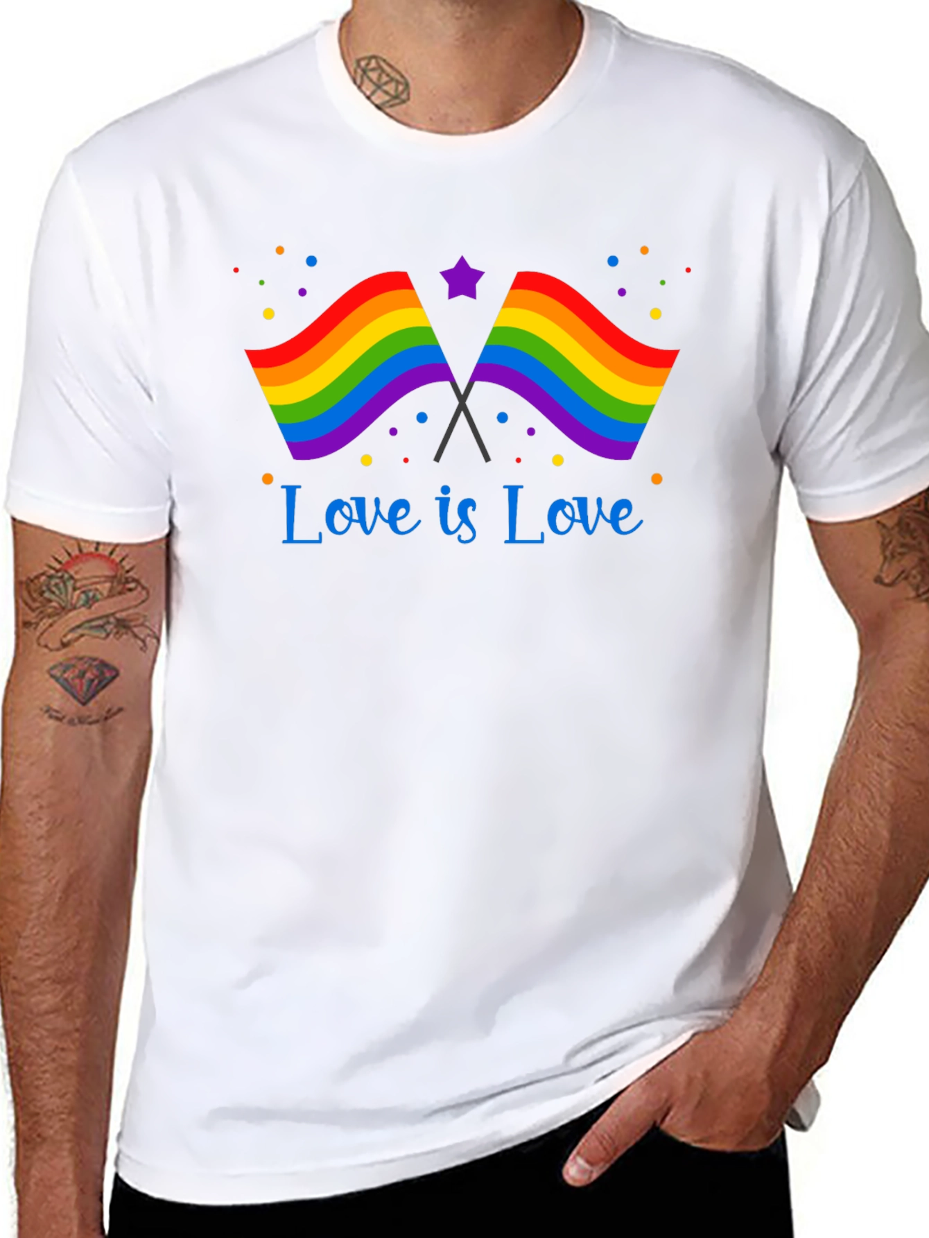 Love is Love Rainbow Pride T-Shirt