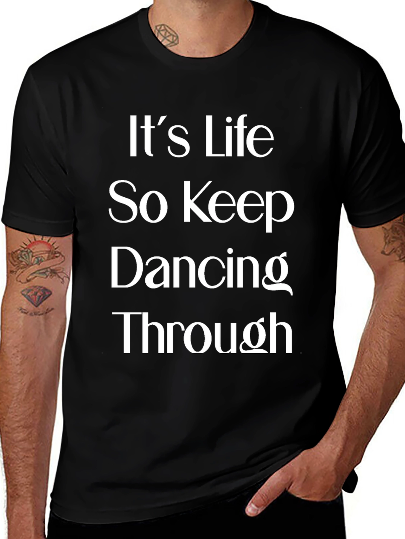 Inspirational Dance T-Shirt - Its Life