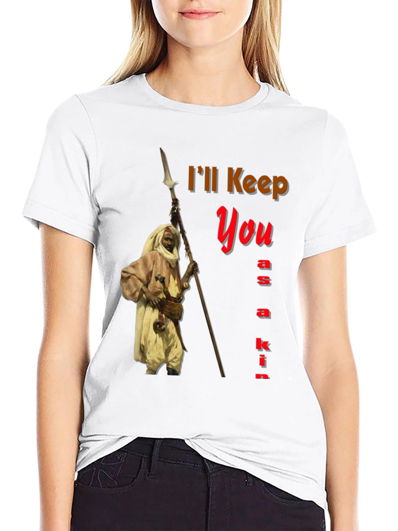 Ill Keep You as a Kin Graphic Tee