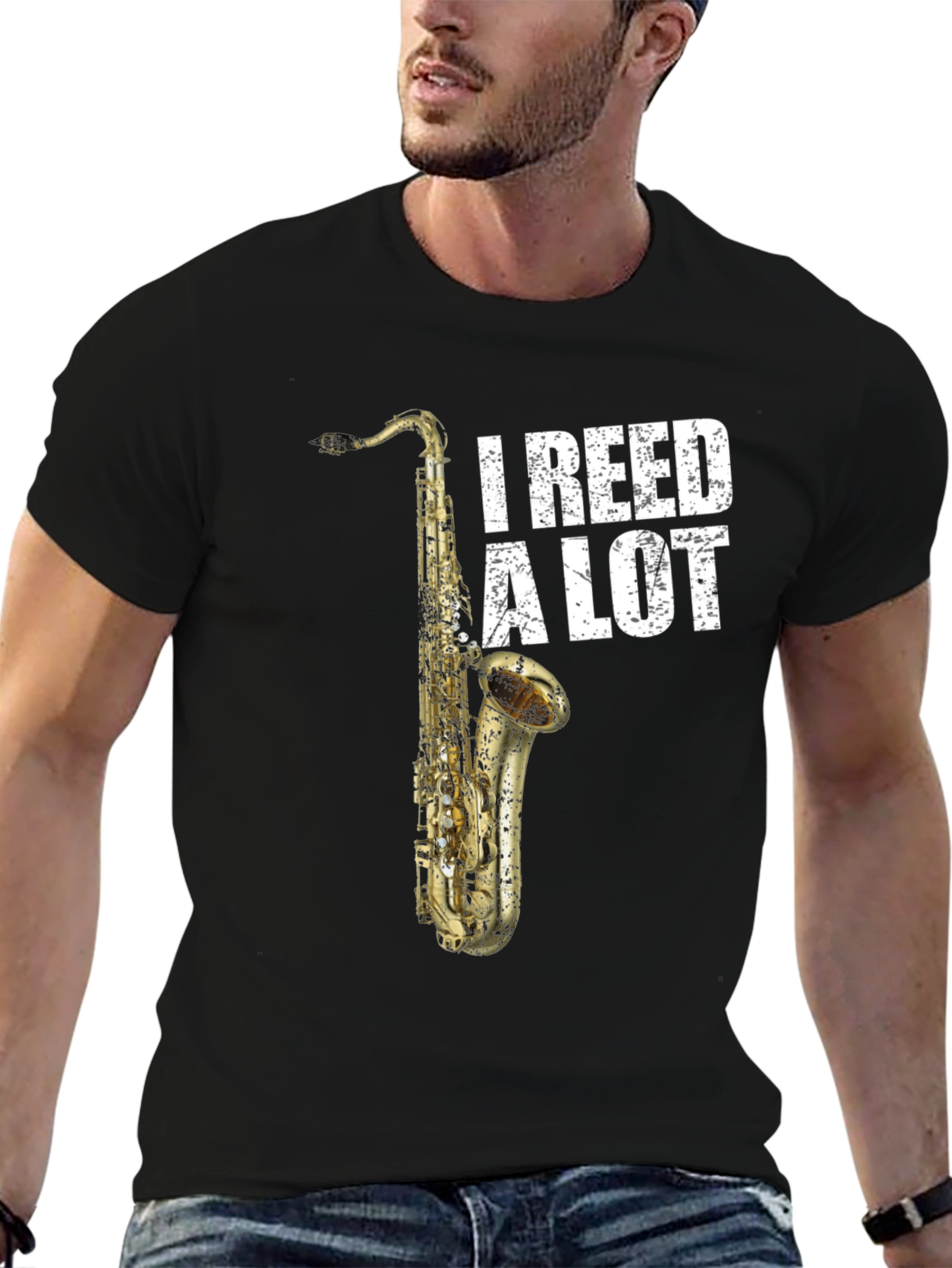 I Reed A Lot Saxophone Musician T-Shirt