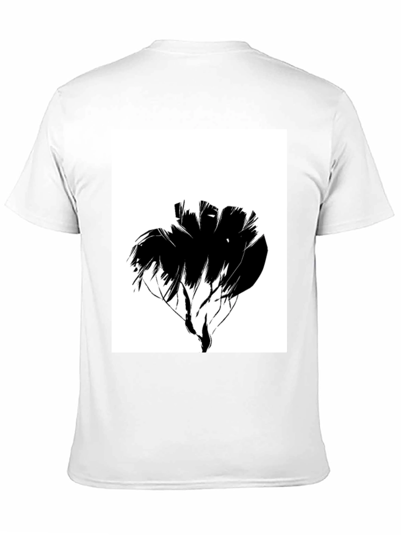 Abstract Tree Graphic Black Tee