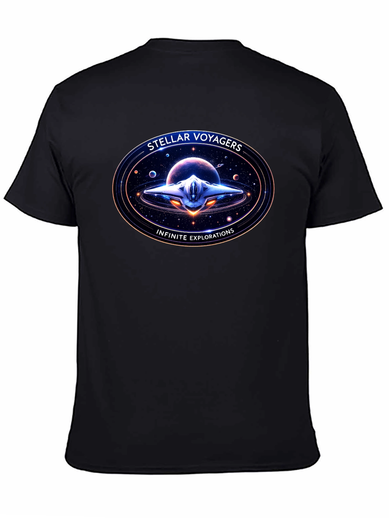 Stellar Voyagers Graphic T-Shirt: Infinite Explorations