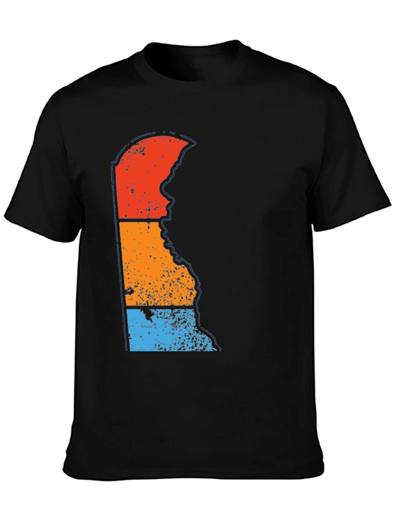 Delaware State Retro T-Shirt