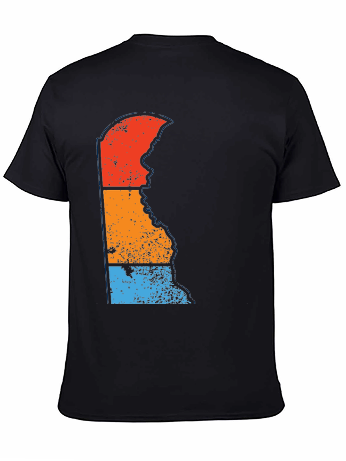Delaware State Retro T-Shirt