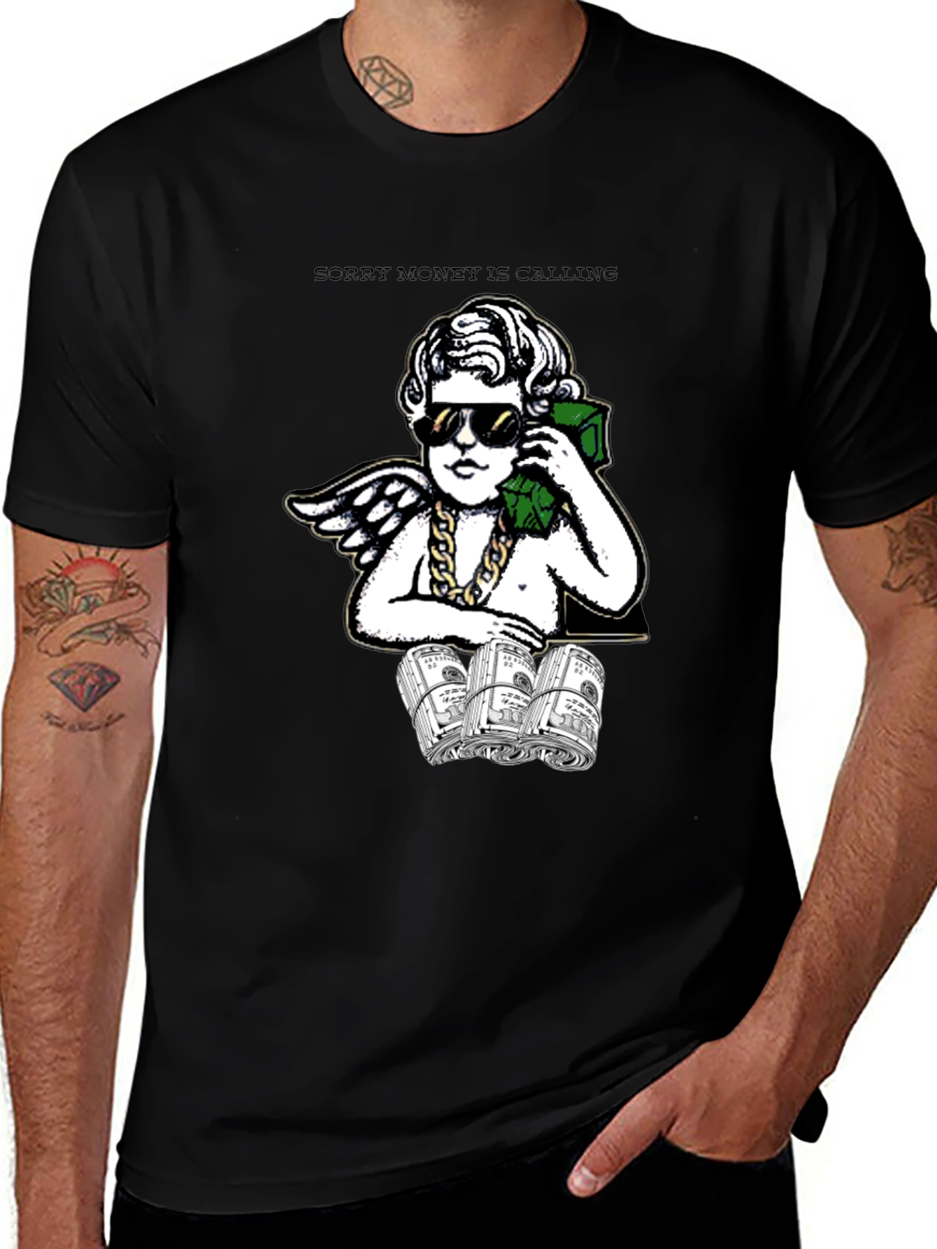 Money Calling Graphic Tee
