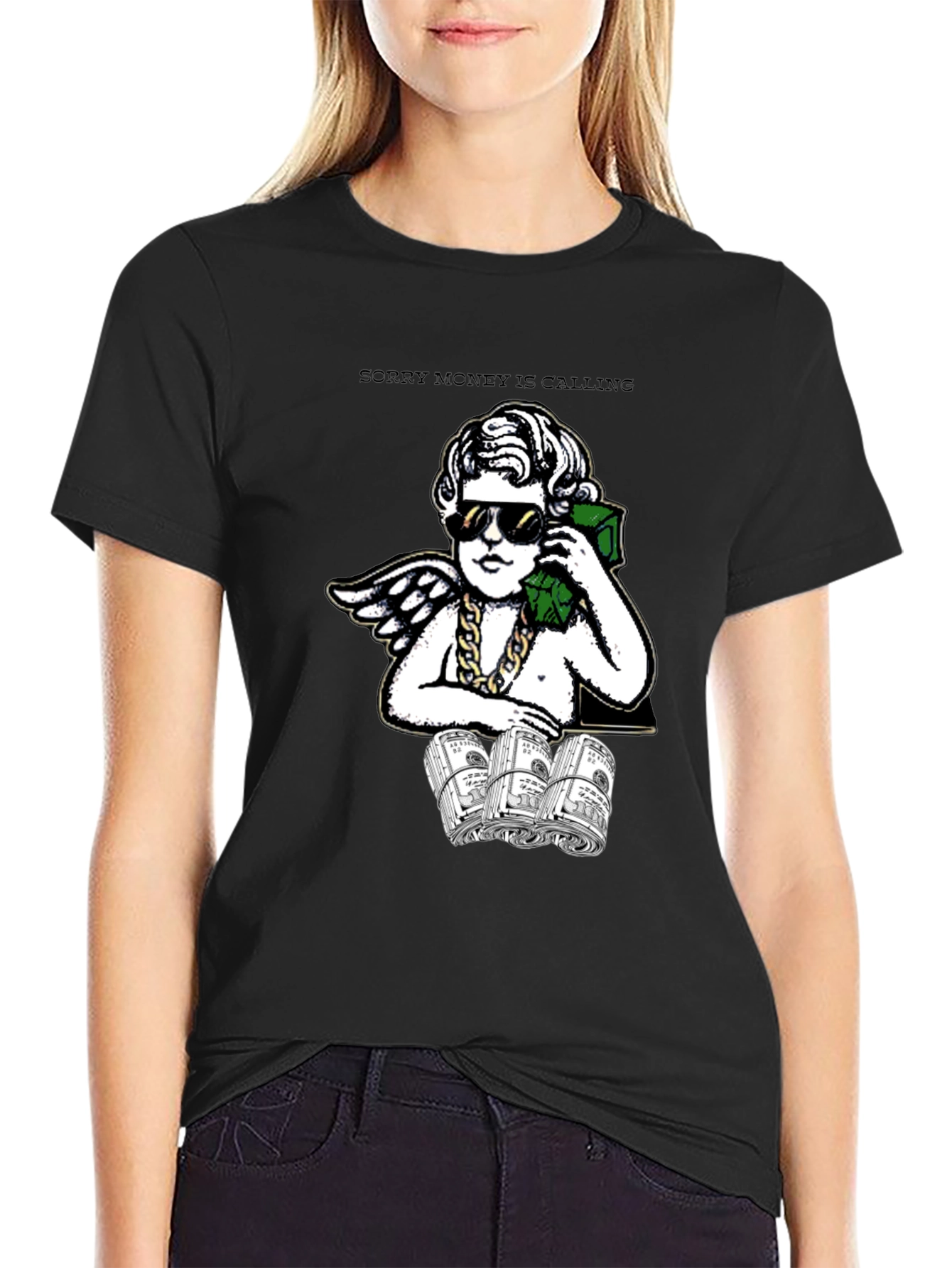 Money Calling Graphic Tee