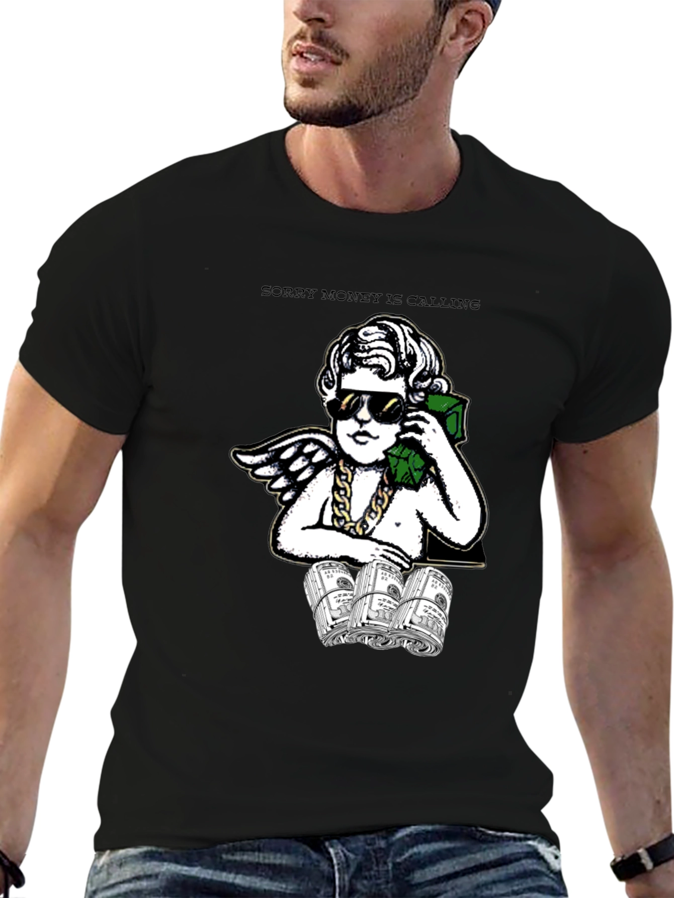 Money Calling Graphic Tee