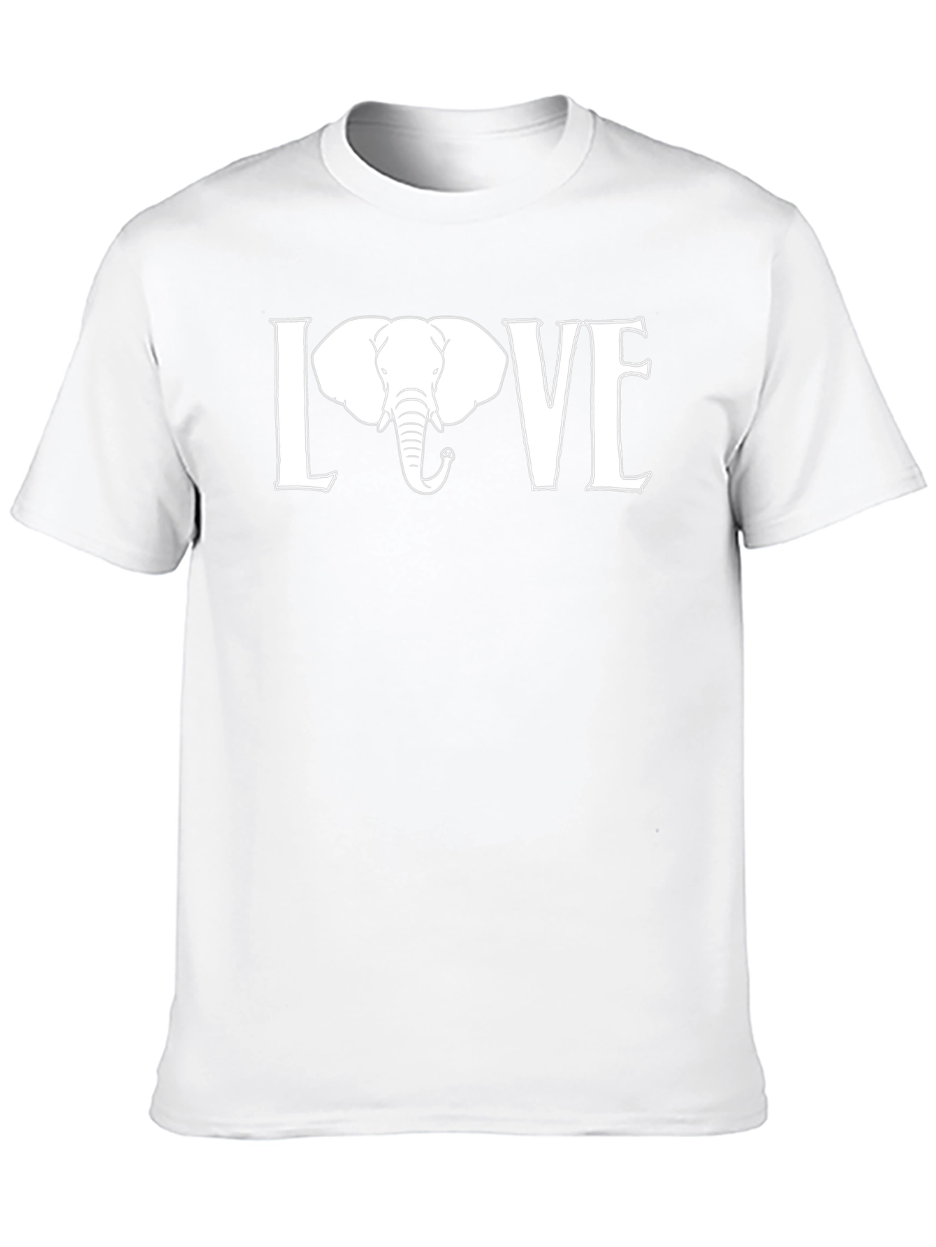 Elephant LOVE Graphic T-Shirt
