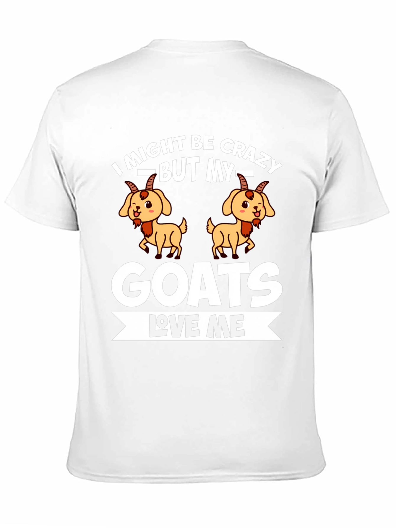 Crazy Goat Lover Graphic Tee - Soft Cotton