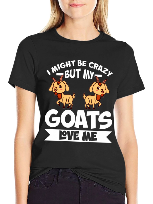 Crazy Goat Lover Graphic Tee - Soft Cotton