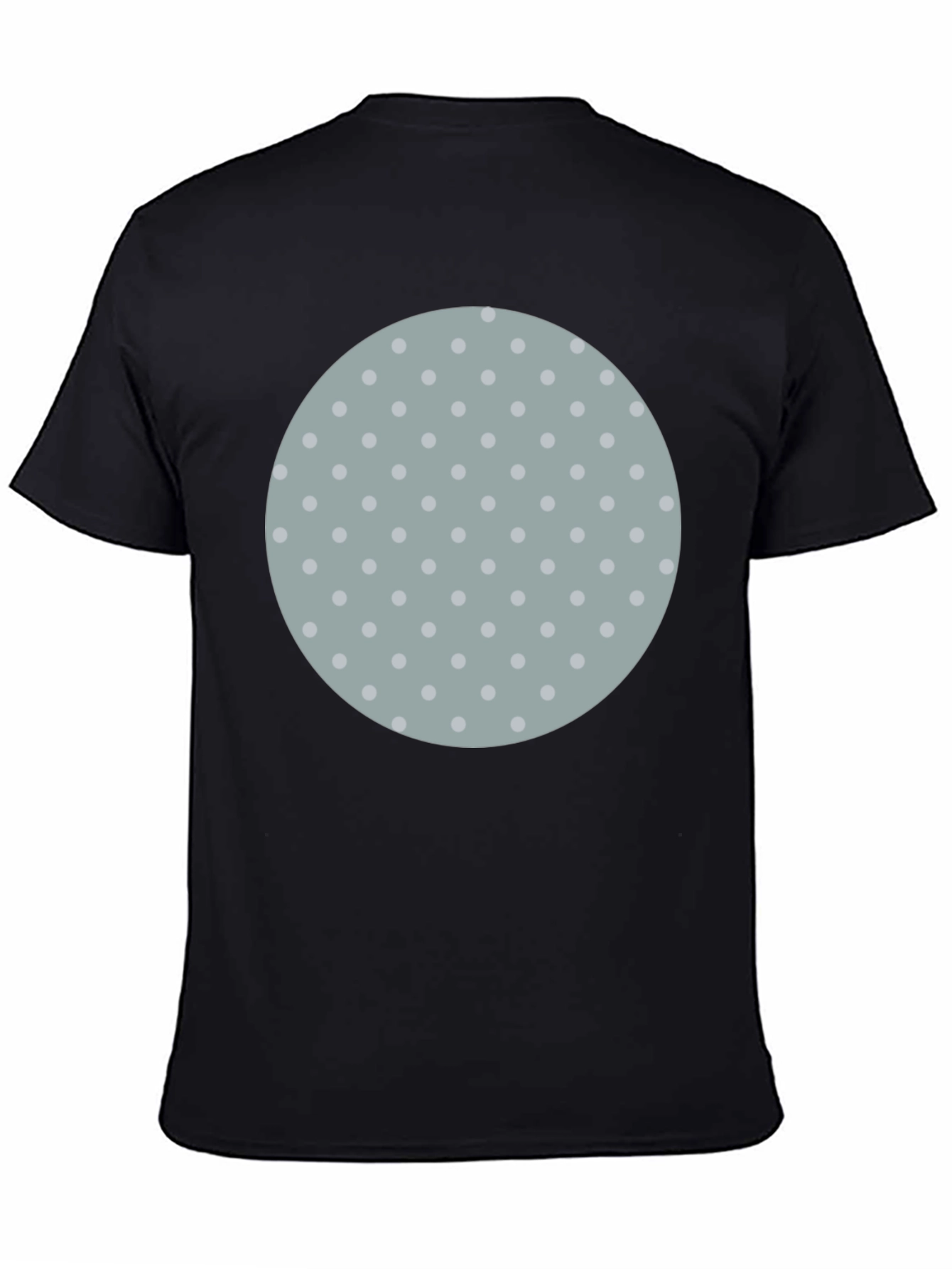 Polka Dot Circle Tee - Casual Style
