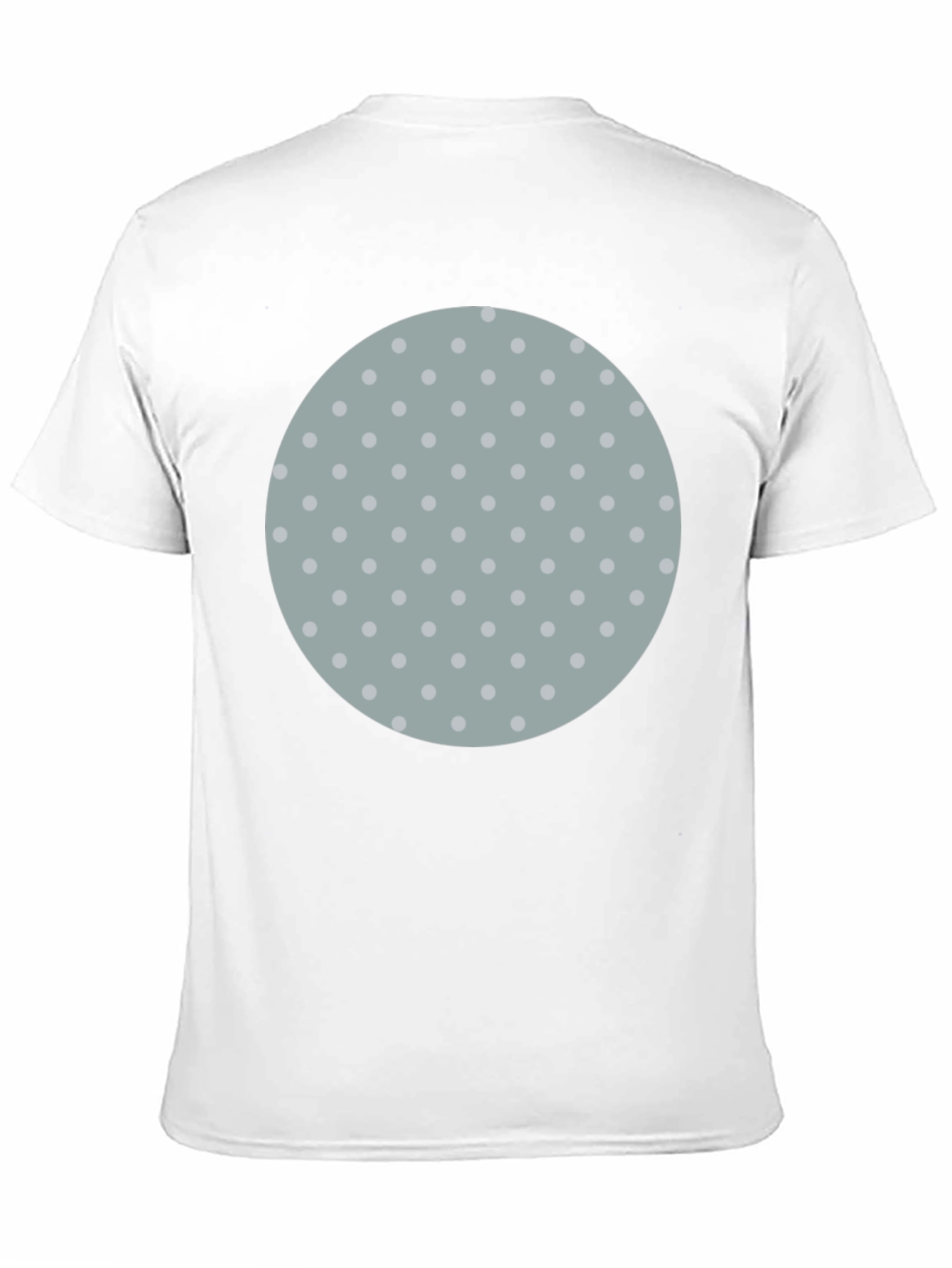 Polka Dot Circle Tee - Casual Style
