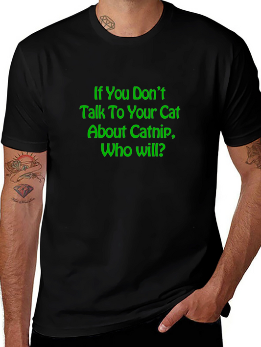 Catnip T-Shirt - Funny Cat Lover Tee