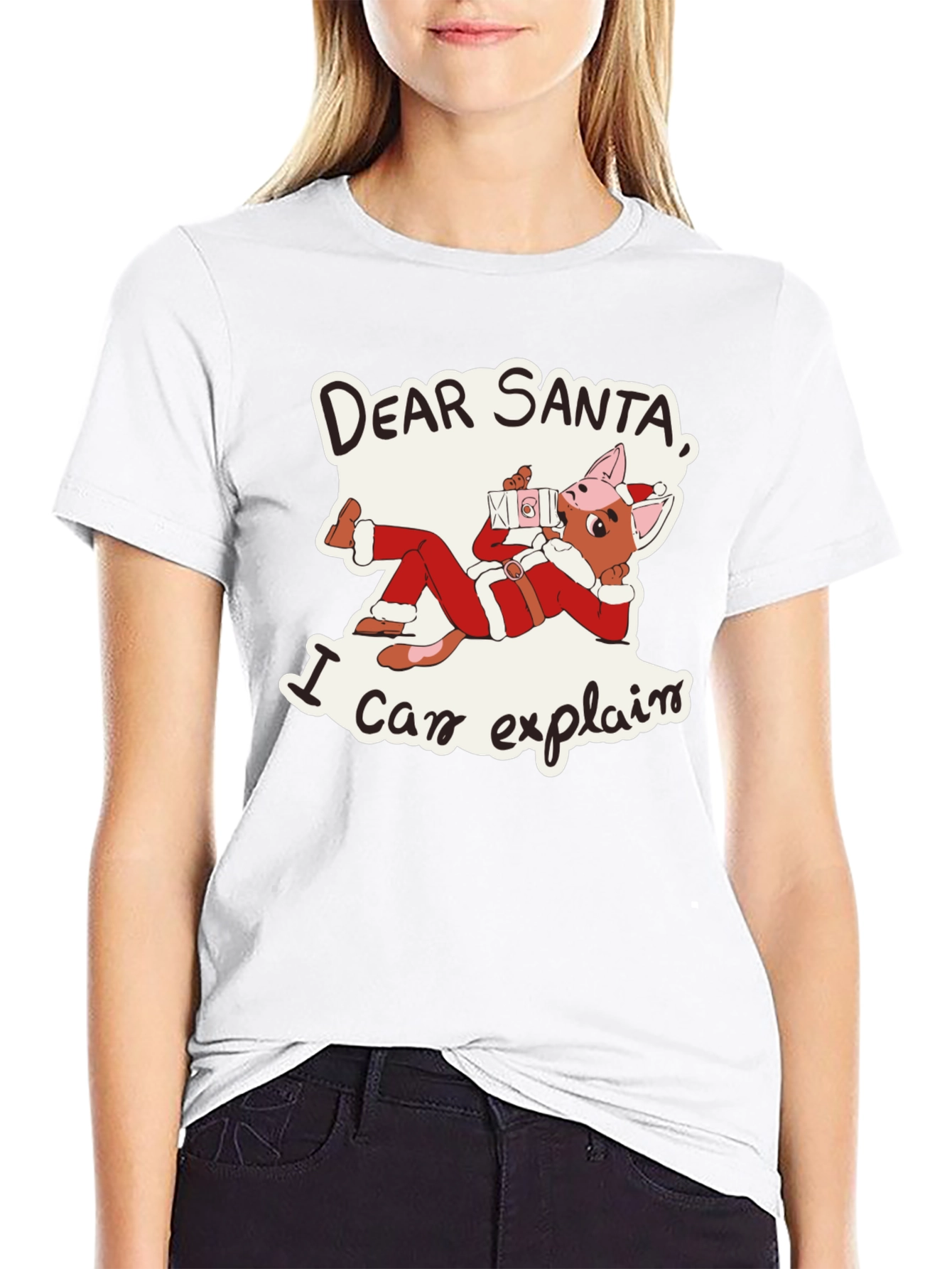 Dear Santa I Can Explain T-Shirt