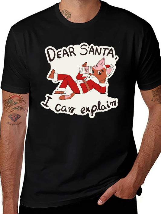 Dear Santa I Can Explain T-Shirt