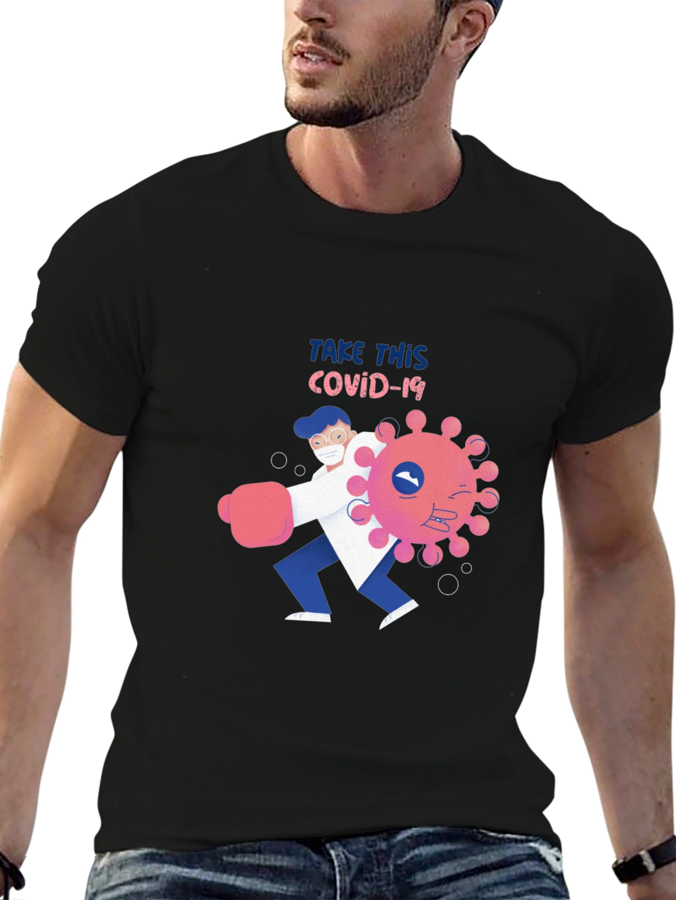 Take This COVID-19 T-Shirt: Fight Back in Style
