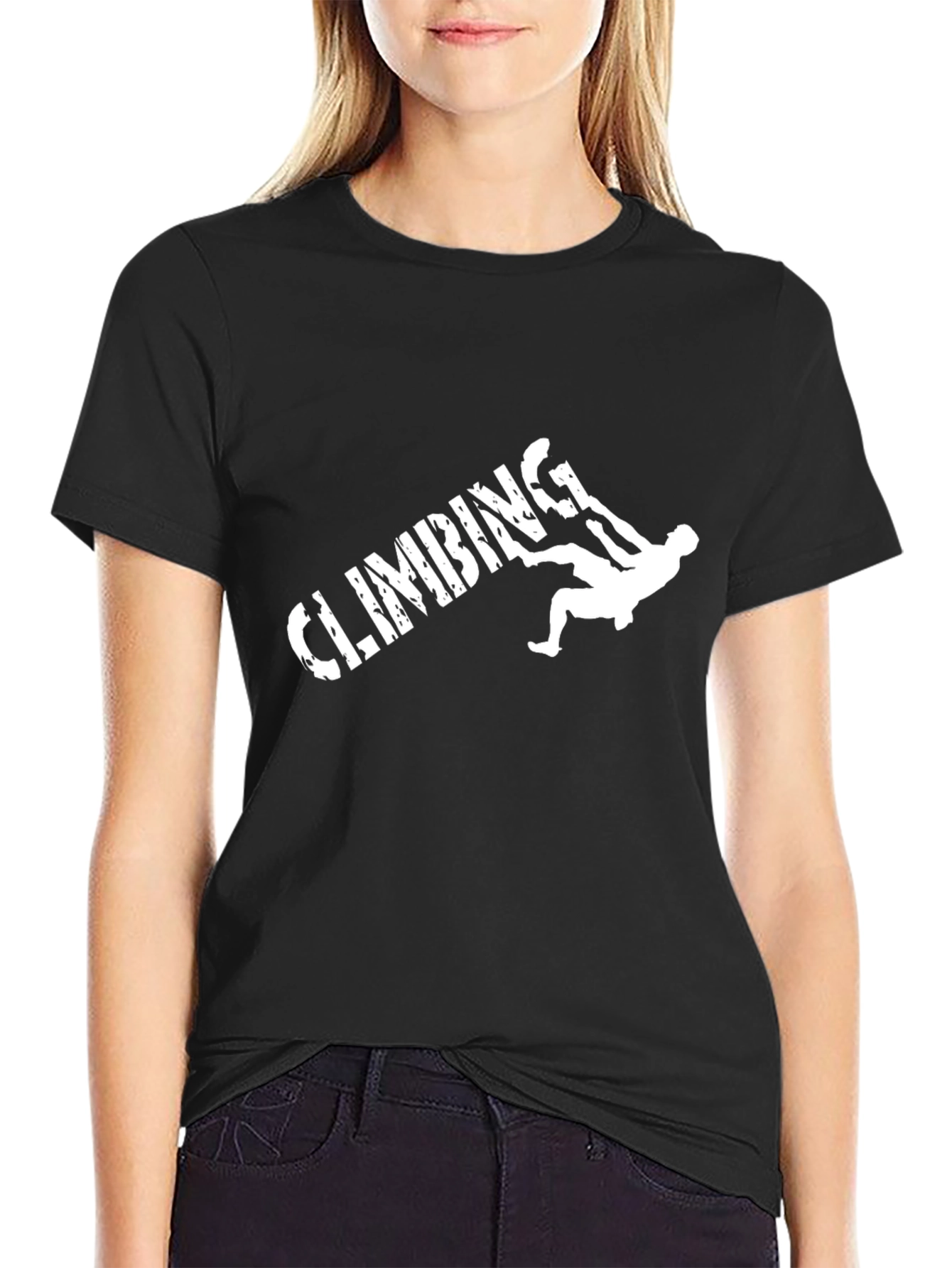 Climbing Adventure T-Shirt - Black