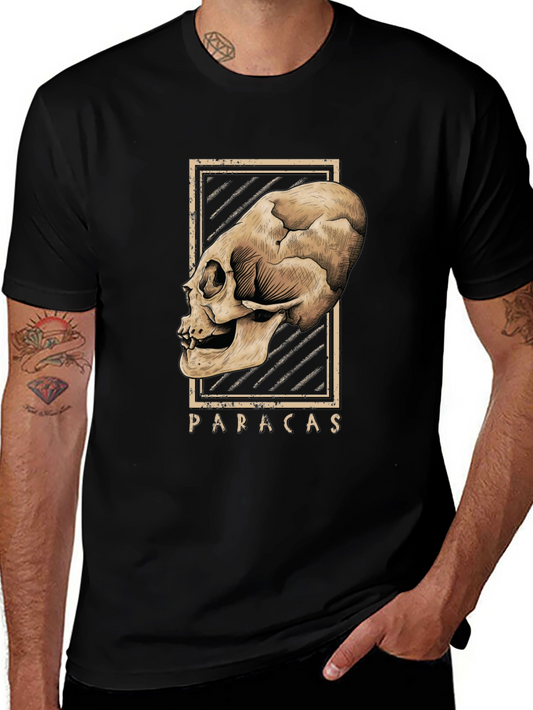 Paracas Skull Graphic T-Shirt