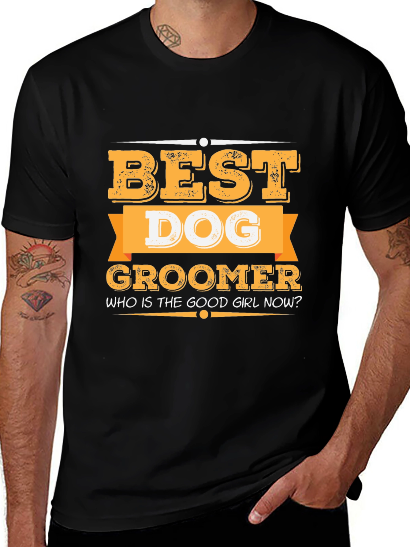Best Dog Groomer T-Shirt - Funny Pet Grooming Apparel