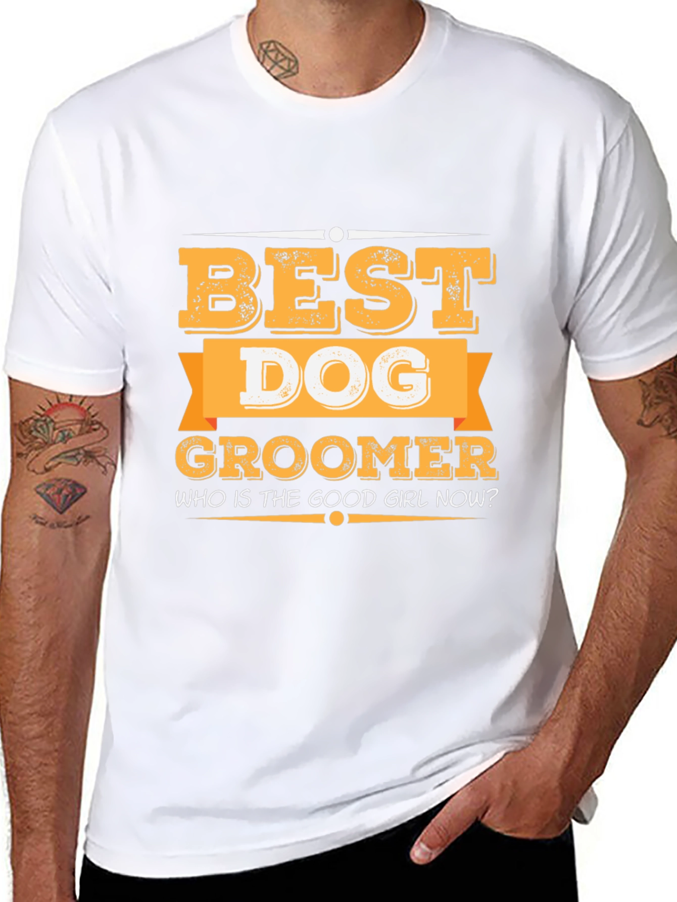 Best Dog Groomer T-Shirt - Funny Pet Grooming Apparel