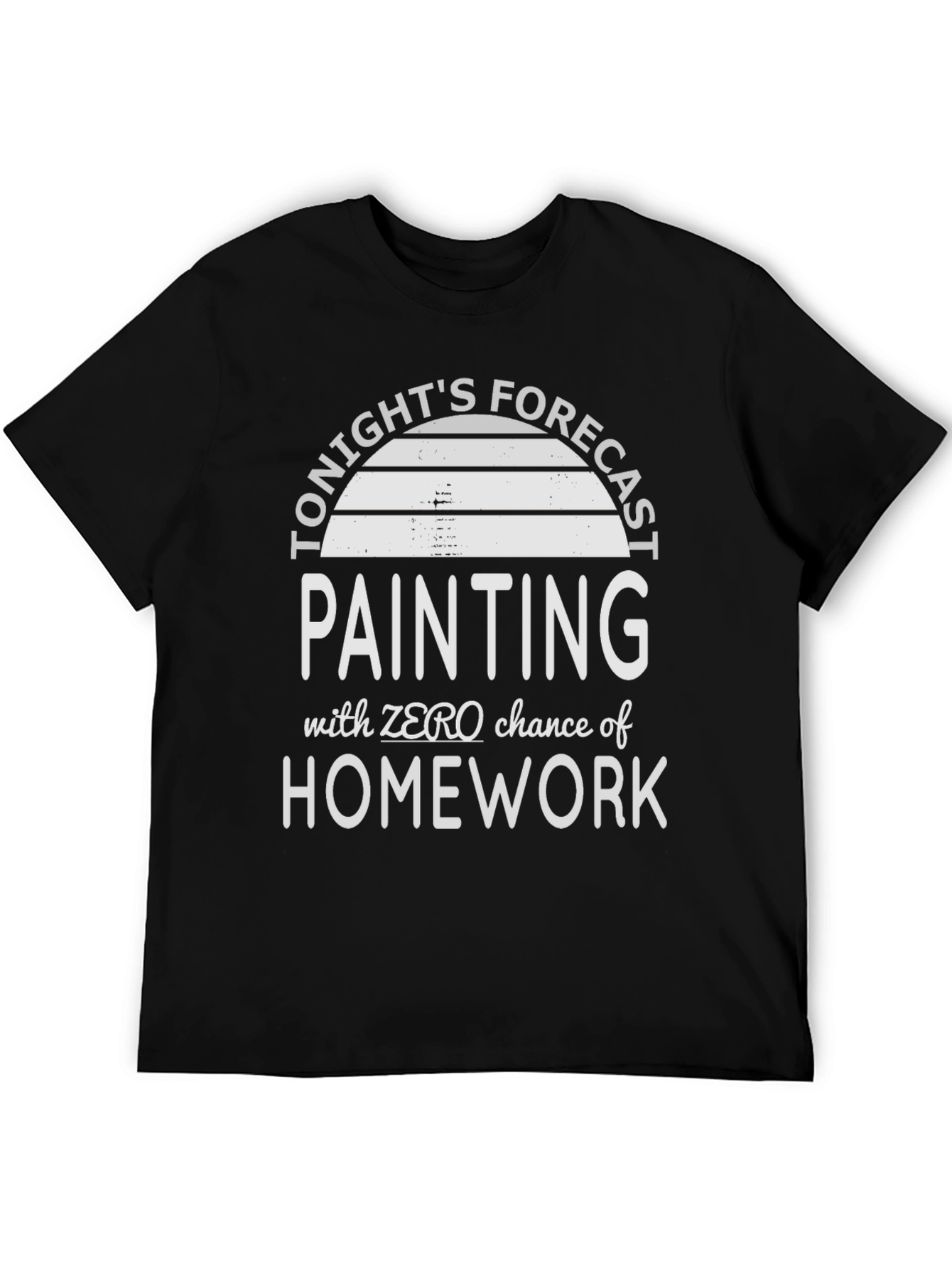 Tonights Forecast Painting T-Shirt