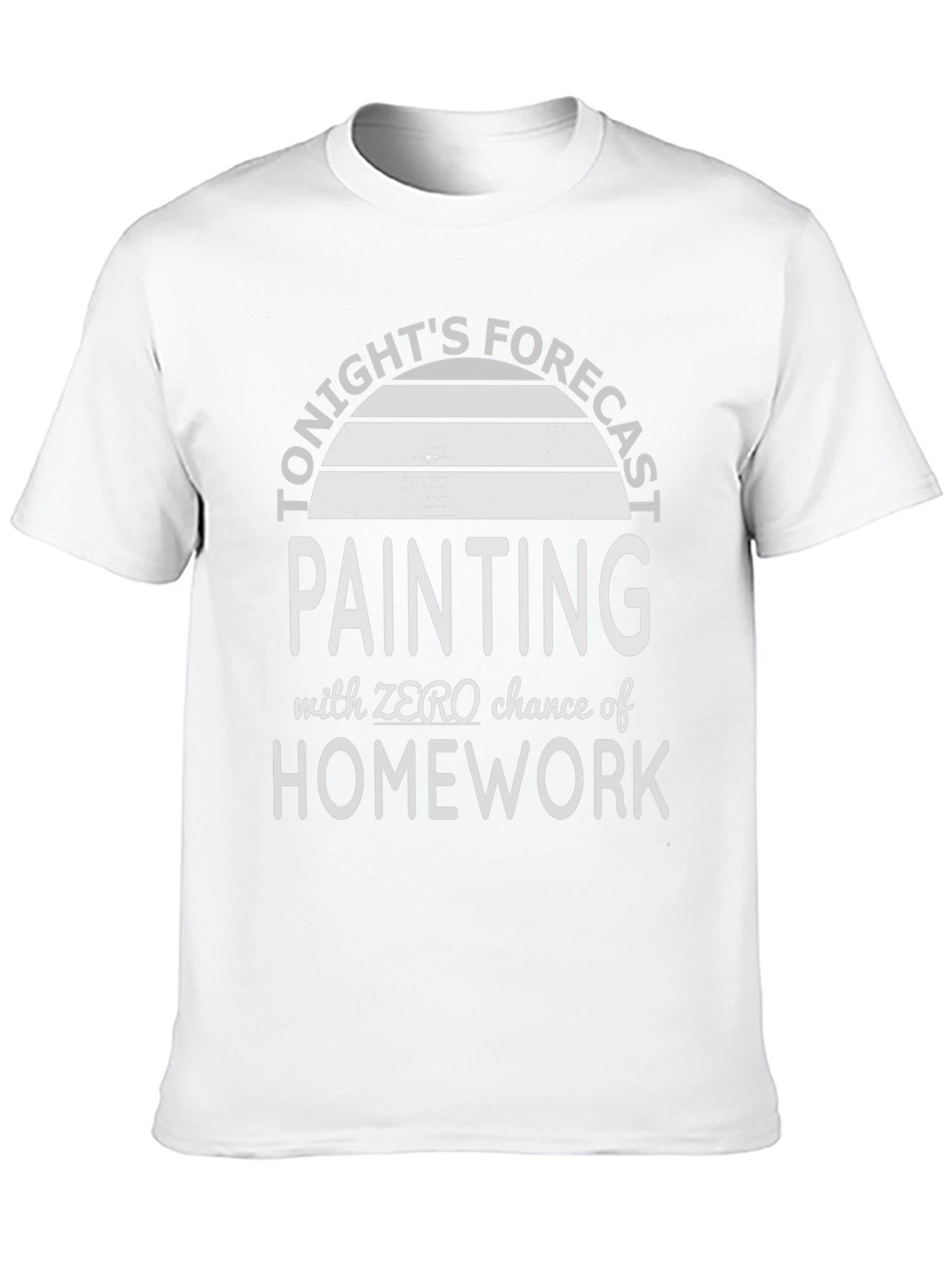 Tonights Forecast Painting T-Shirt