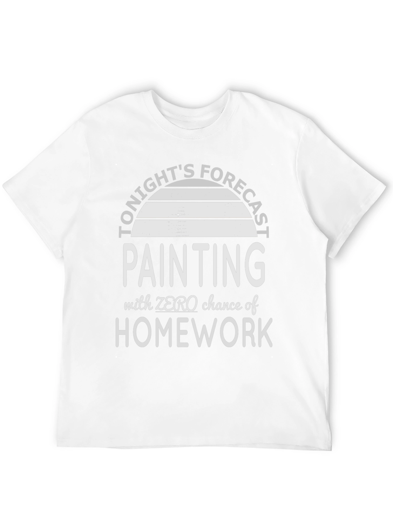 Tonights Forecast Painting T-Shirt