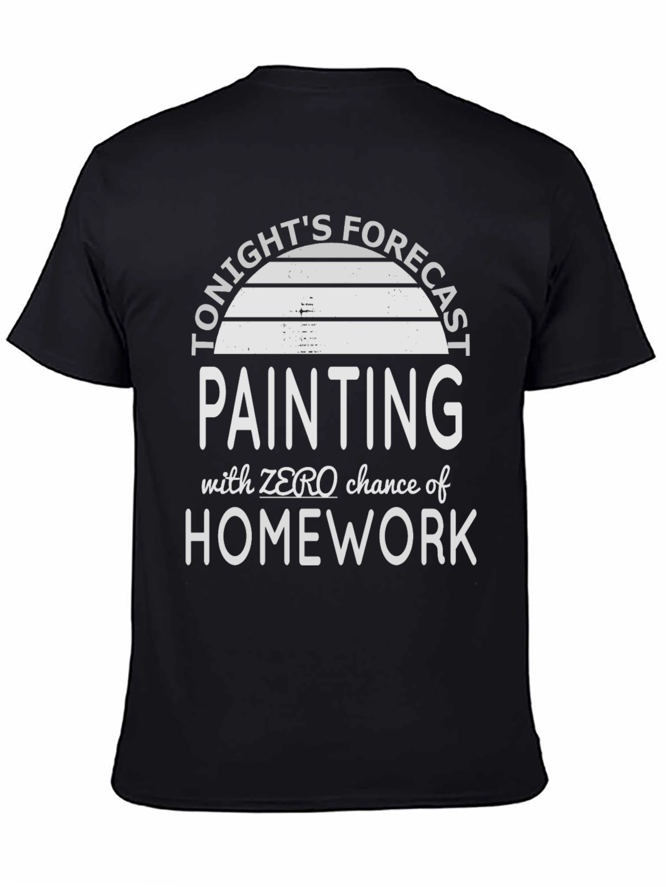 Tonights Forecast Painting T-Shirt