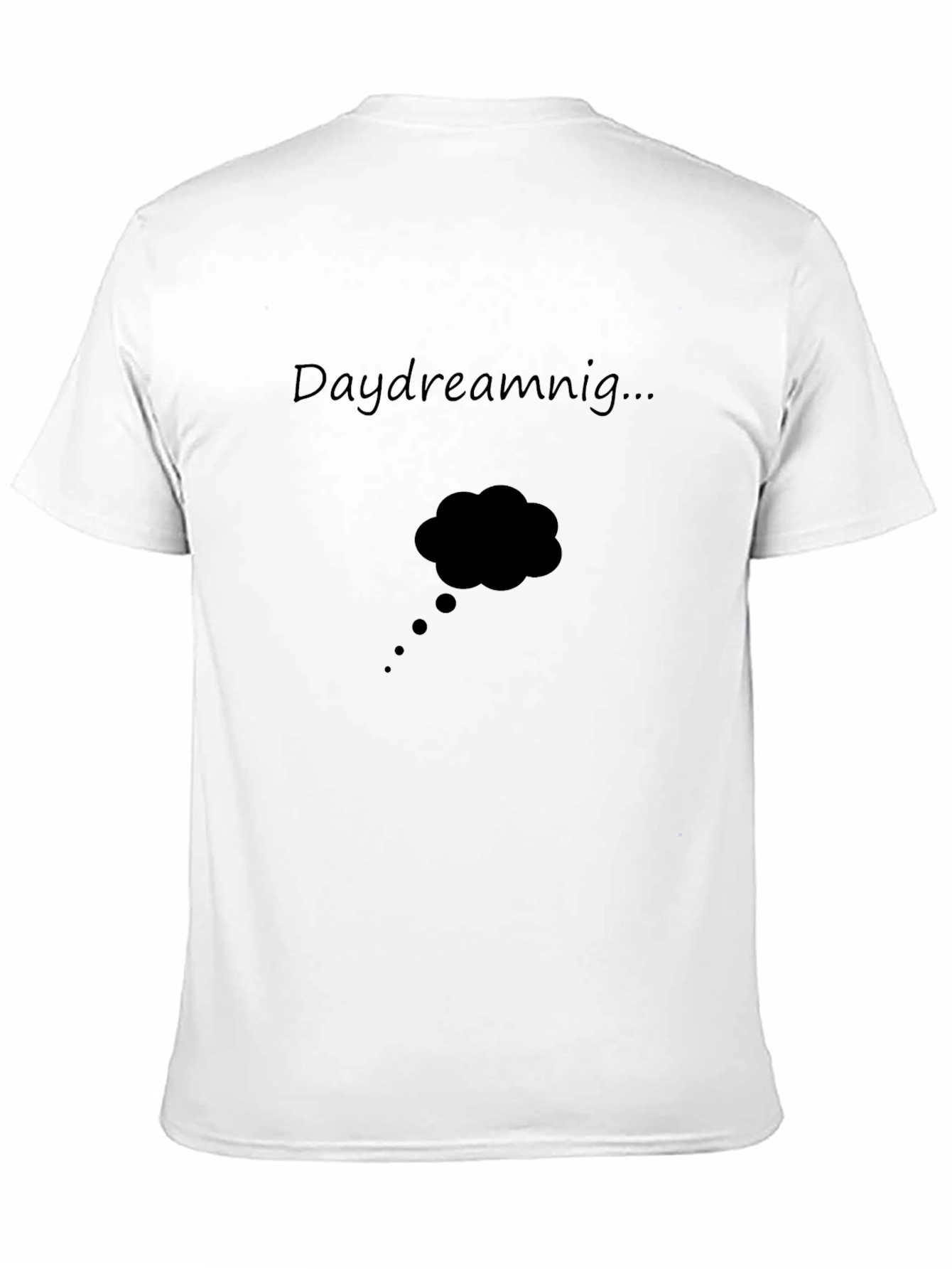 Daydreaming Graphic Tee - Black