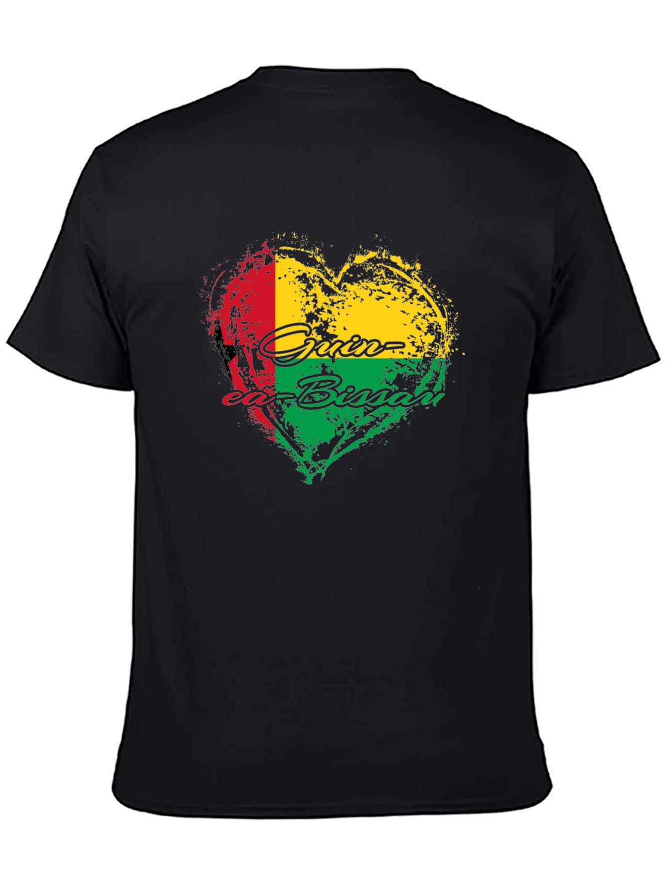 Guinea-Bissau Heart Flag T-Shirt