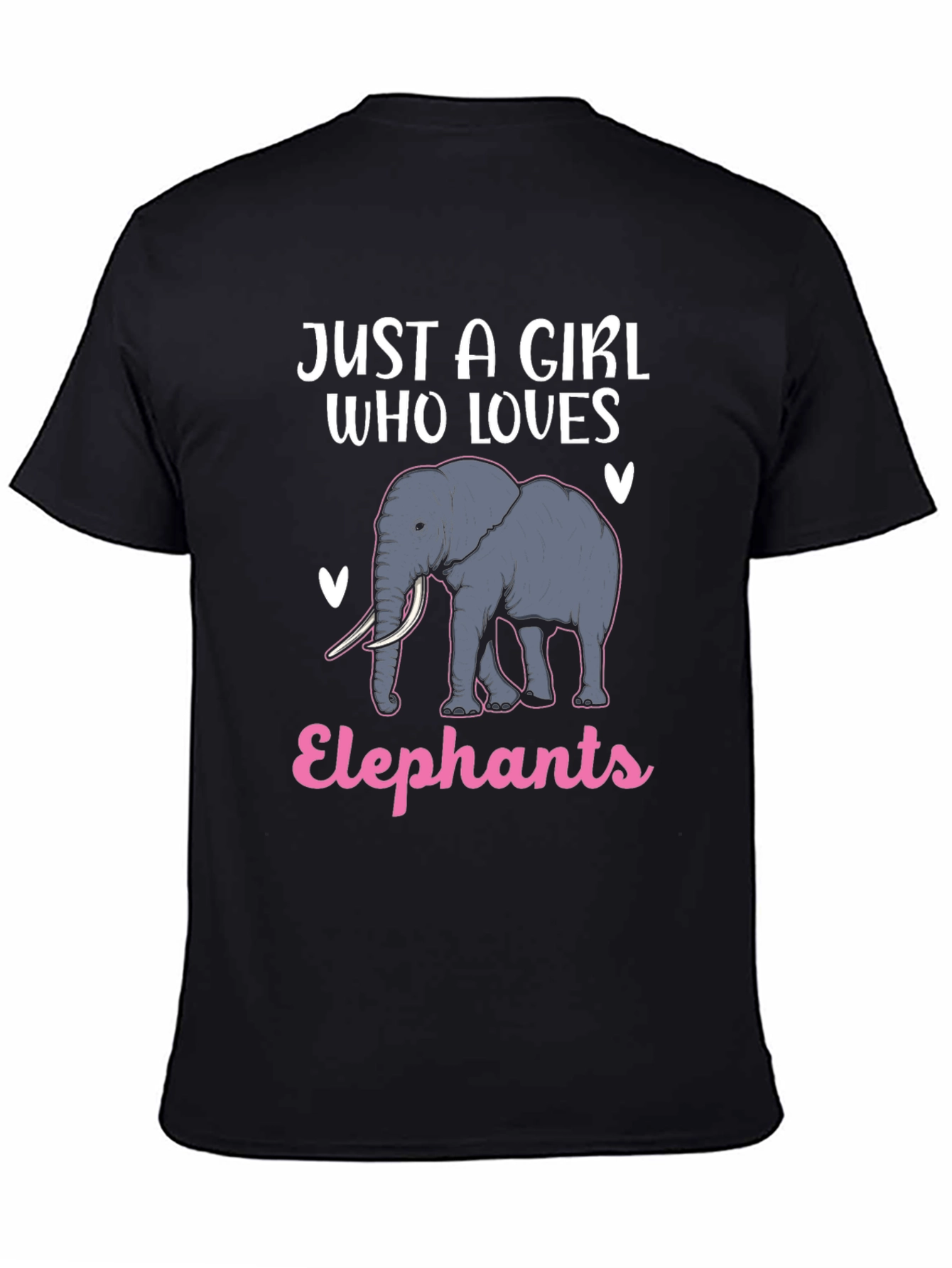 Just A Girl Who Loves Elephants T-Shirt