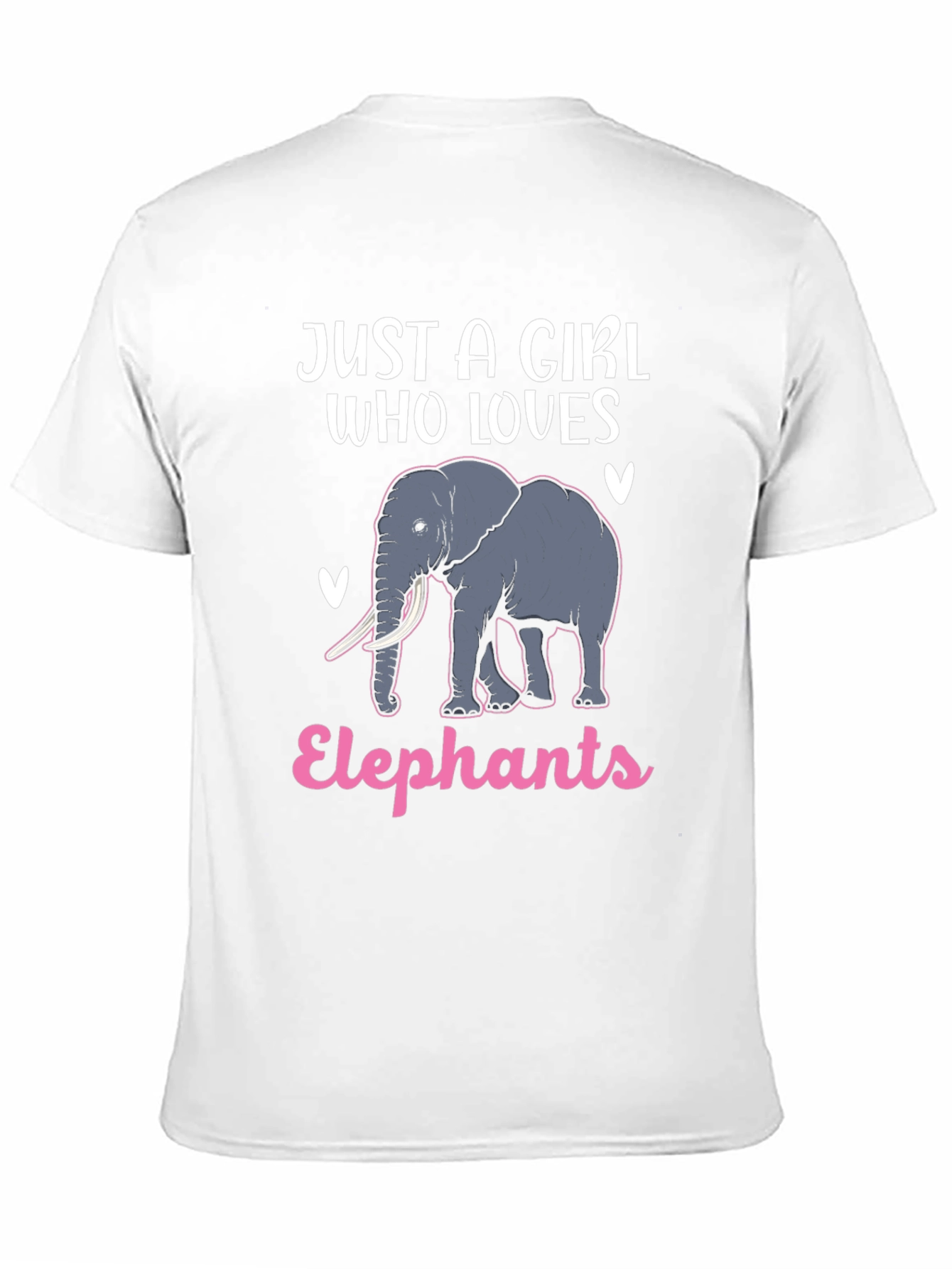 Just A Girl Who Loves Elephants T-Shirt