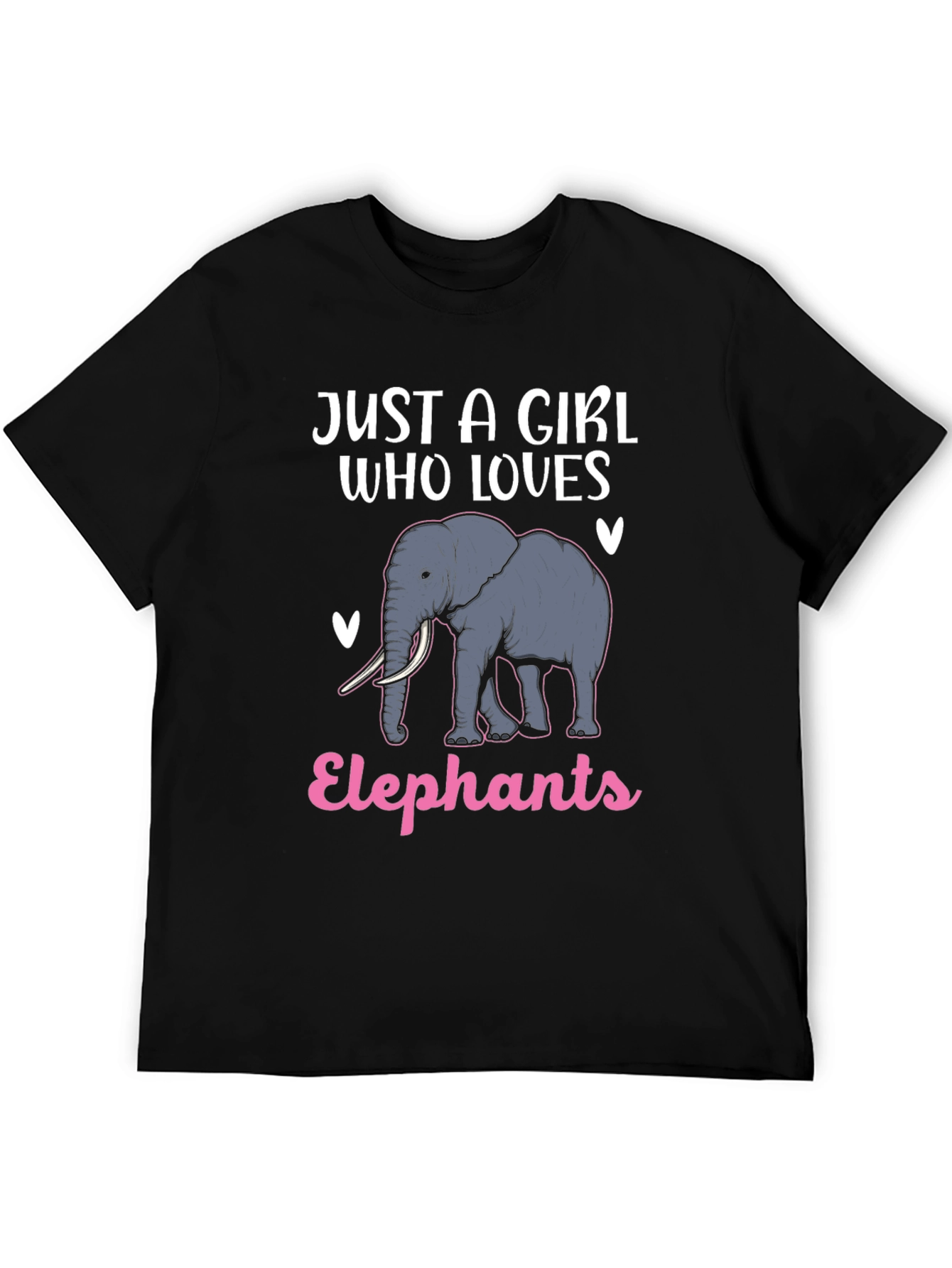 Just A Girl Who Loves Elephants T-Shirt