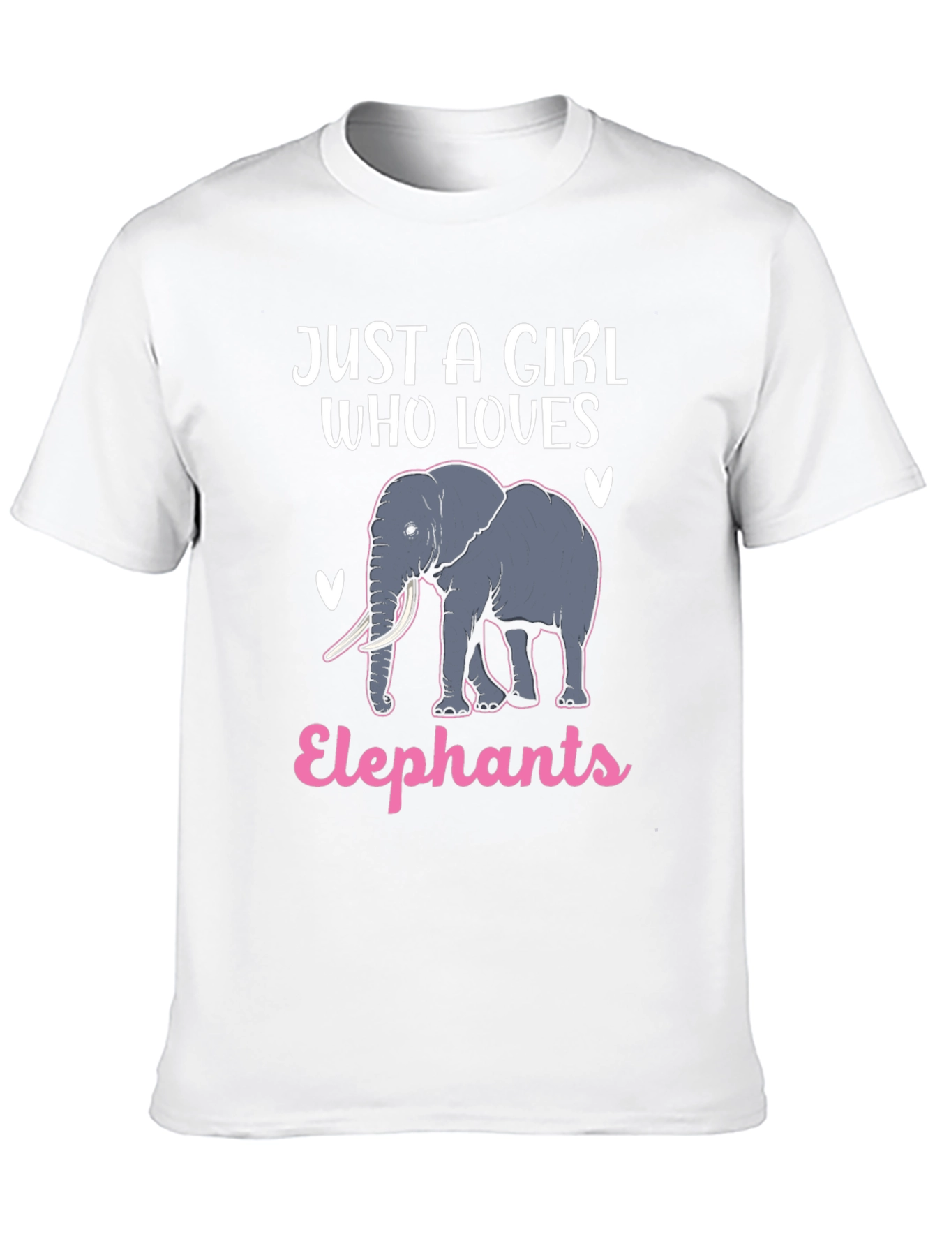Just A Girl Who Loves Elephants T-Shirt