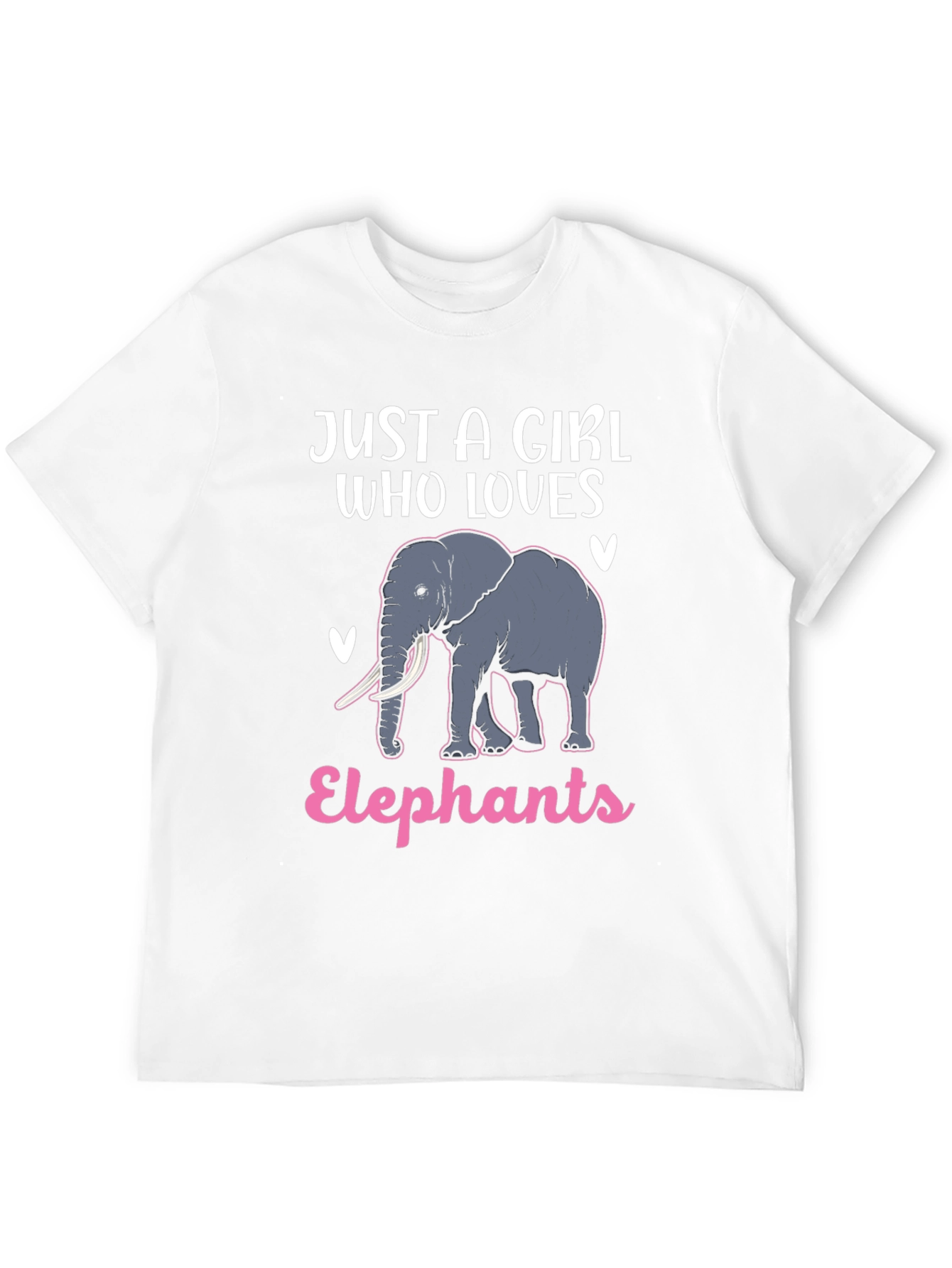 Just A Girl Who Loves Elephants T-Shirt