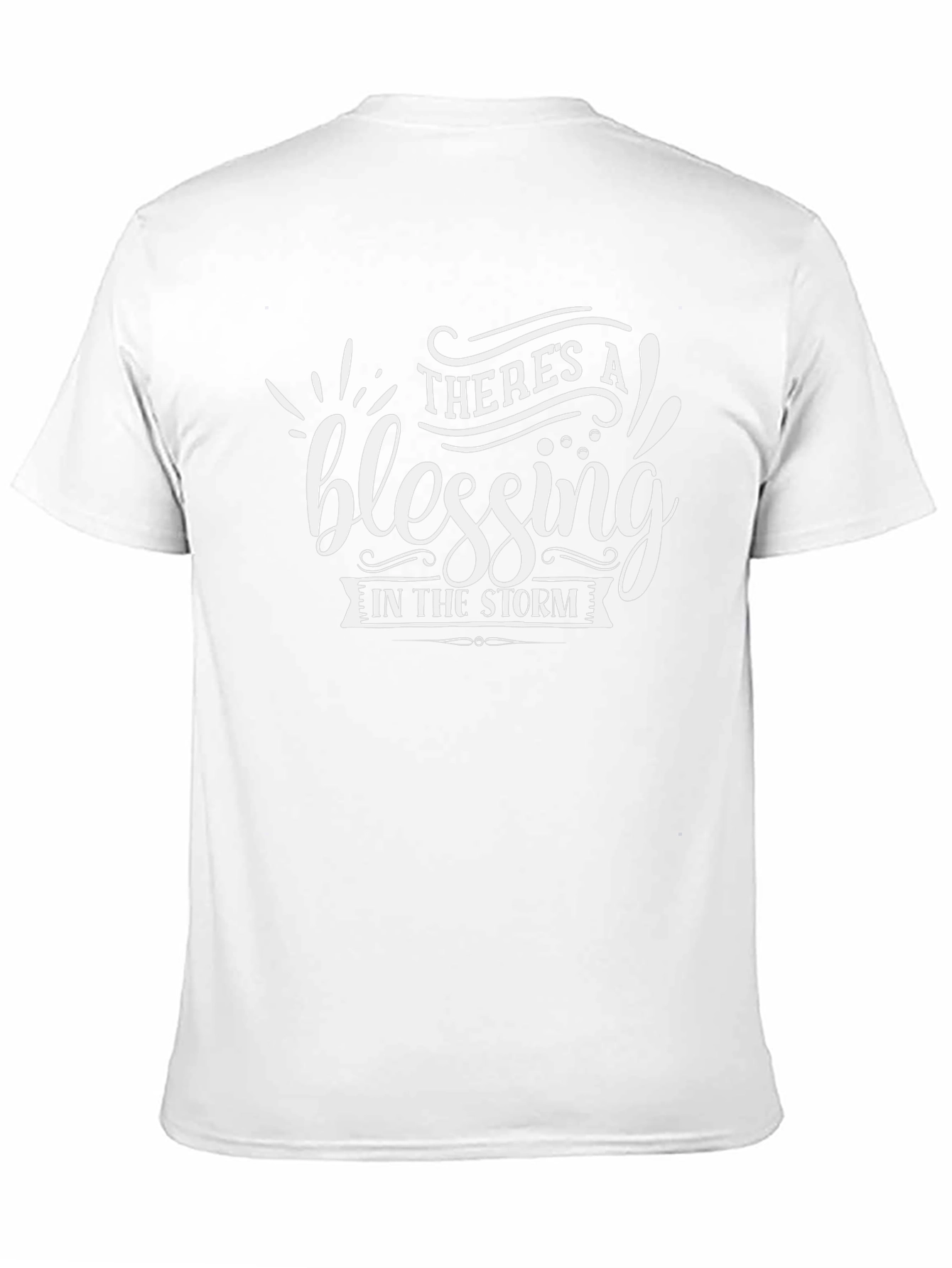 Blessing in the Storm Black Graphic Tee